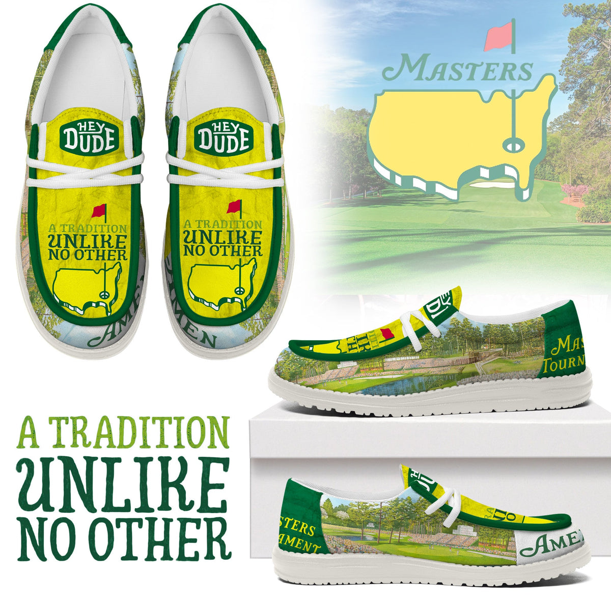 Masters Tournament Lace Up Loafers 2026