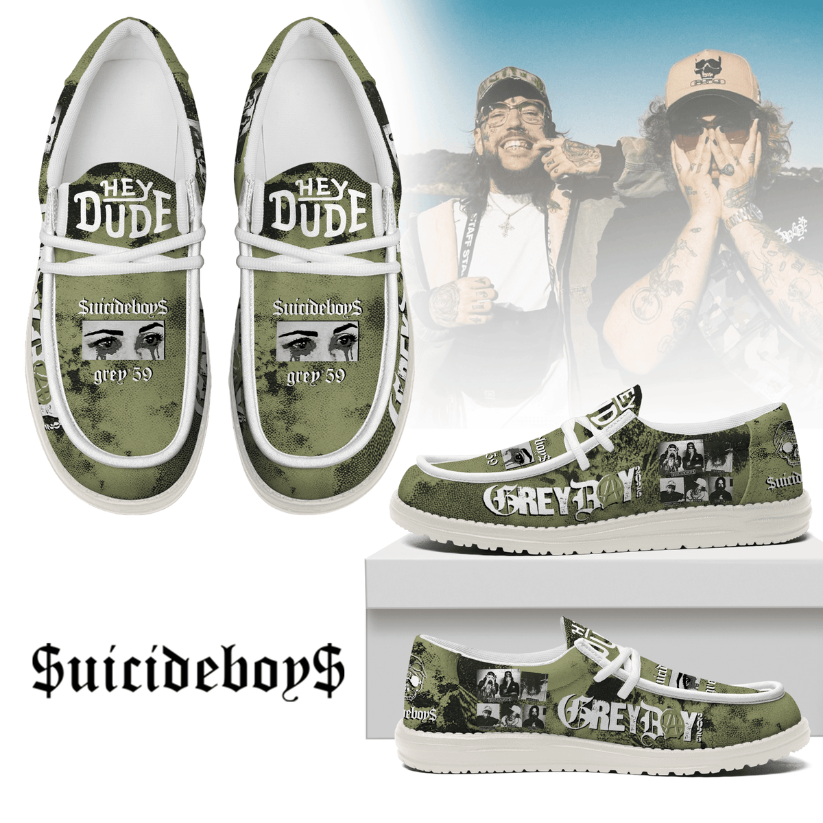 Suicideboys Lace Up Loafers 2026