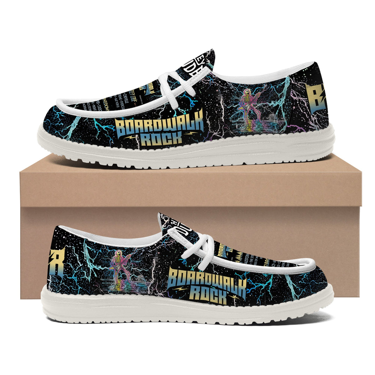 Boardwalk Rock Lace Up Loafers 2026