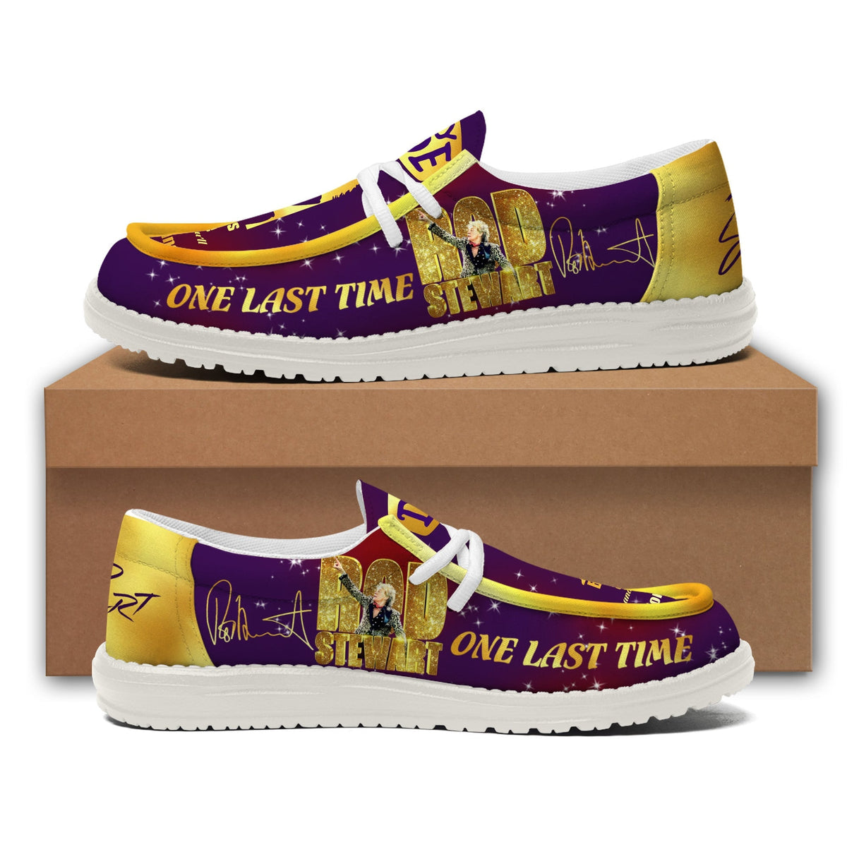Rod Stewart Lace Up Loafers 2026