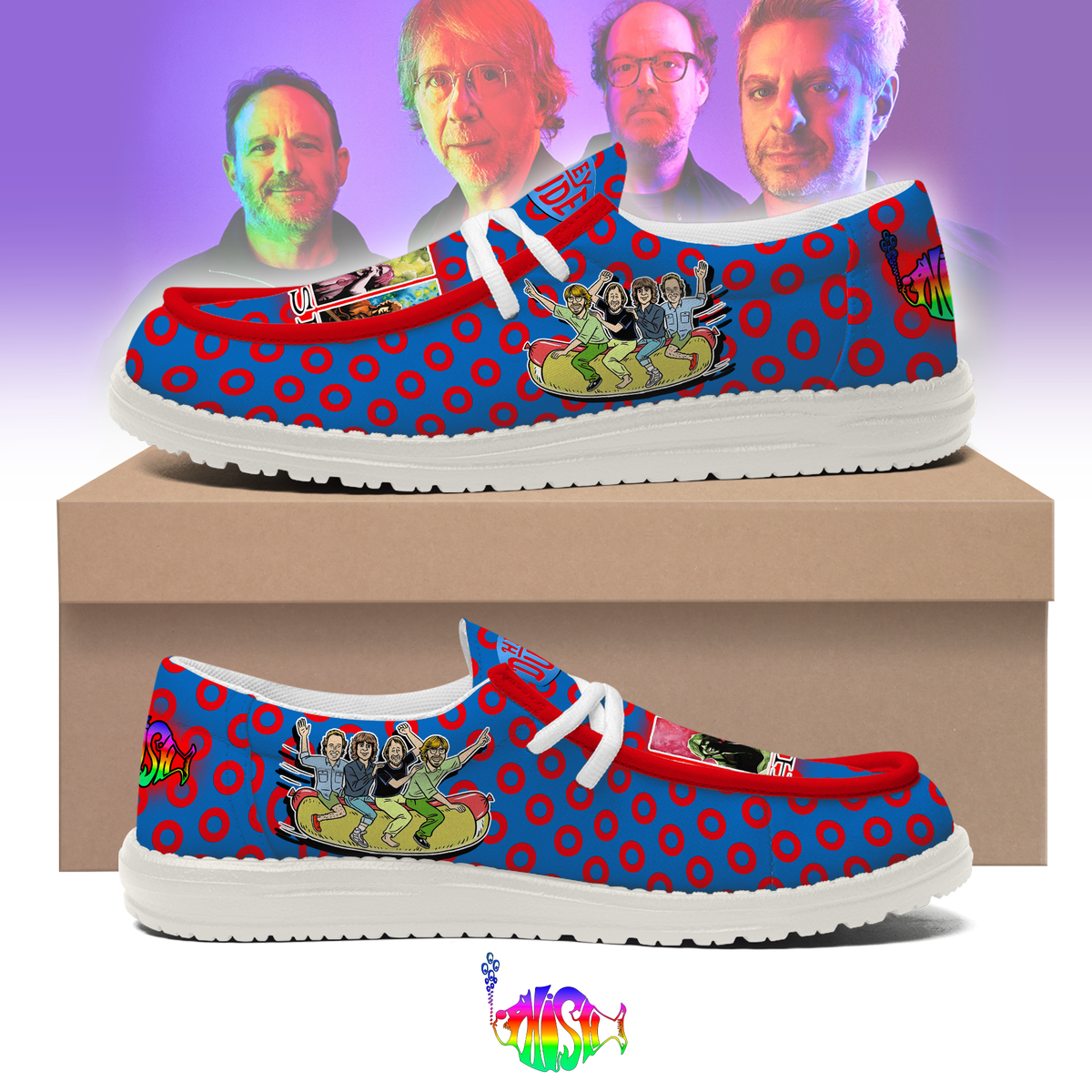 Phish Lace Up Loafers 2026