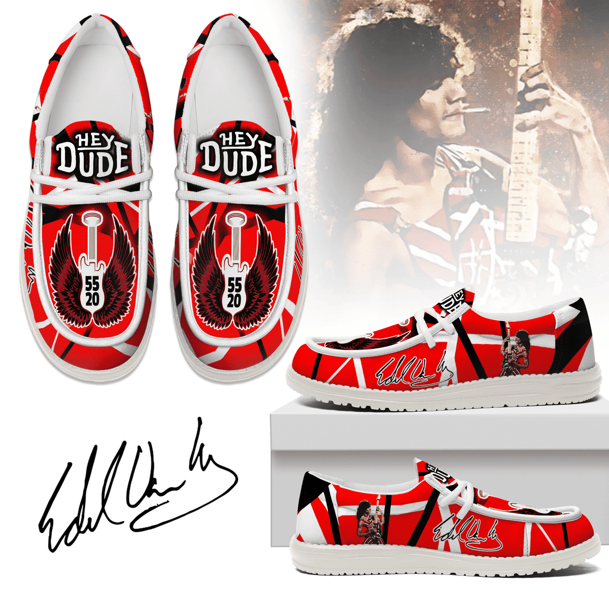 Van Halen Lace Up Loafers 2026