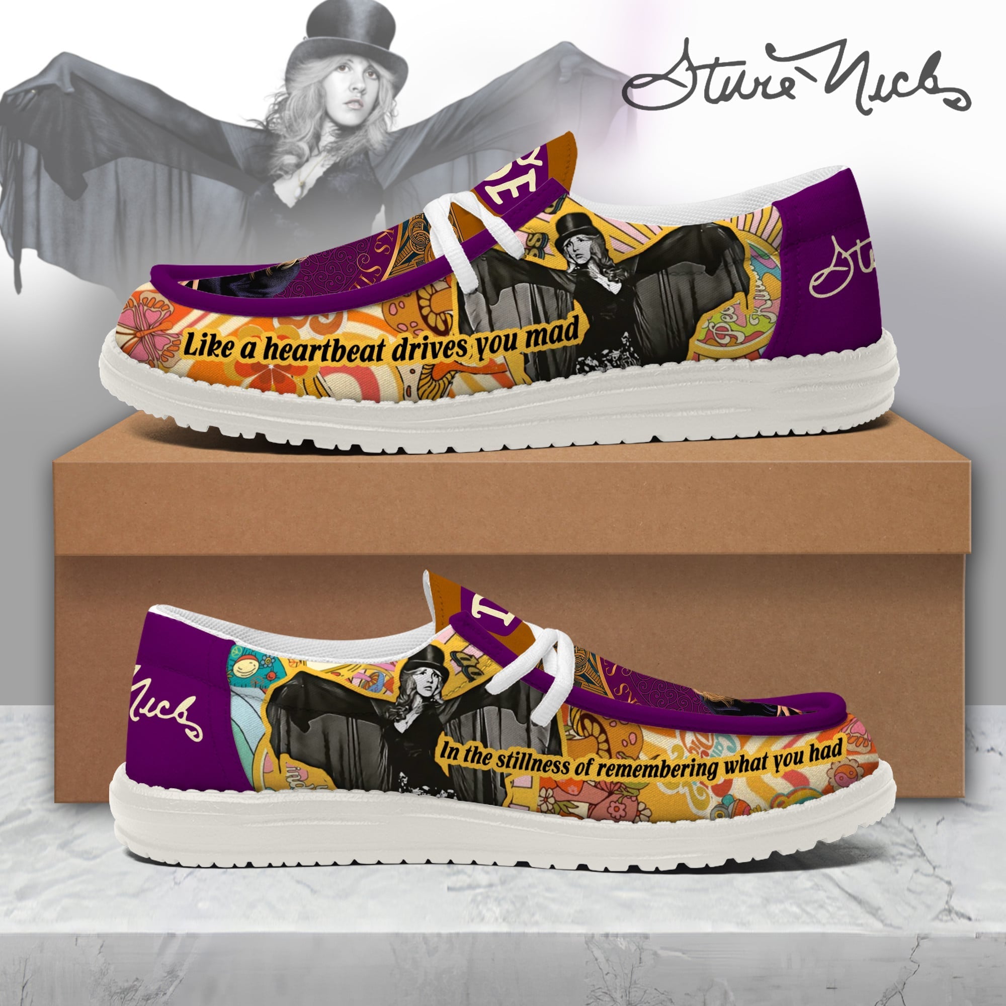 Stevie Nicks Lace Up Loafers 2026