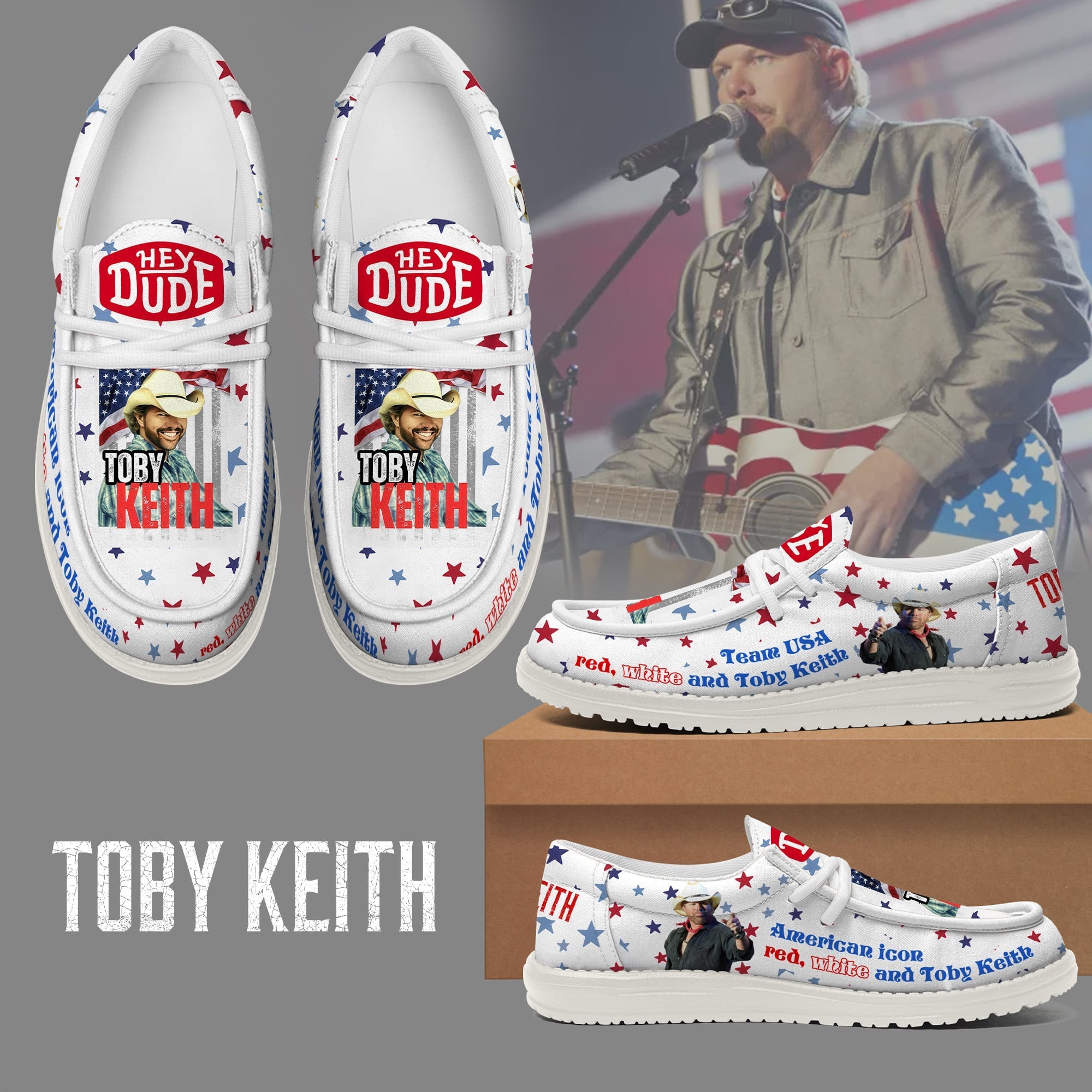 Toby Keith Lace Up Loafers 2026