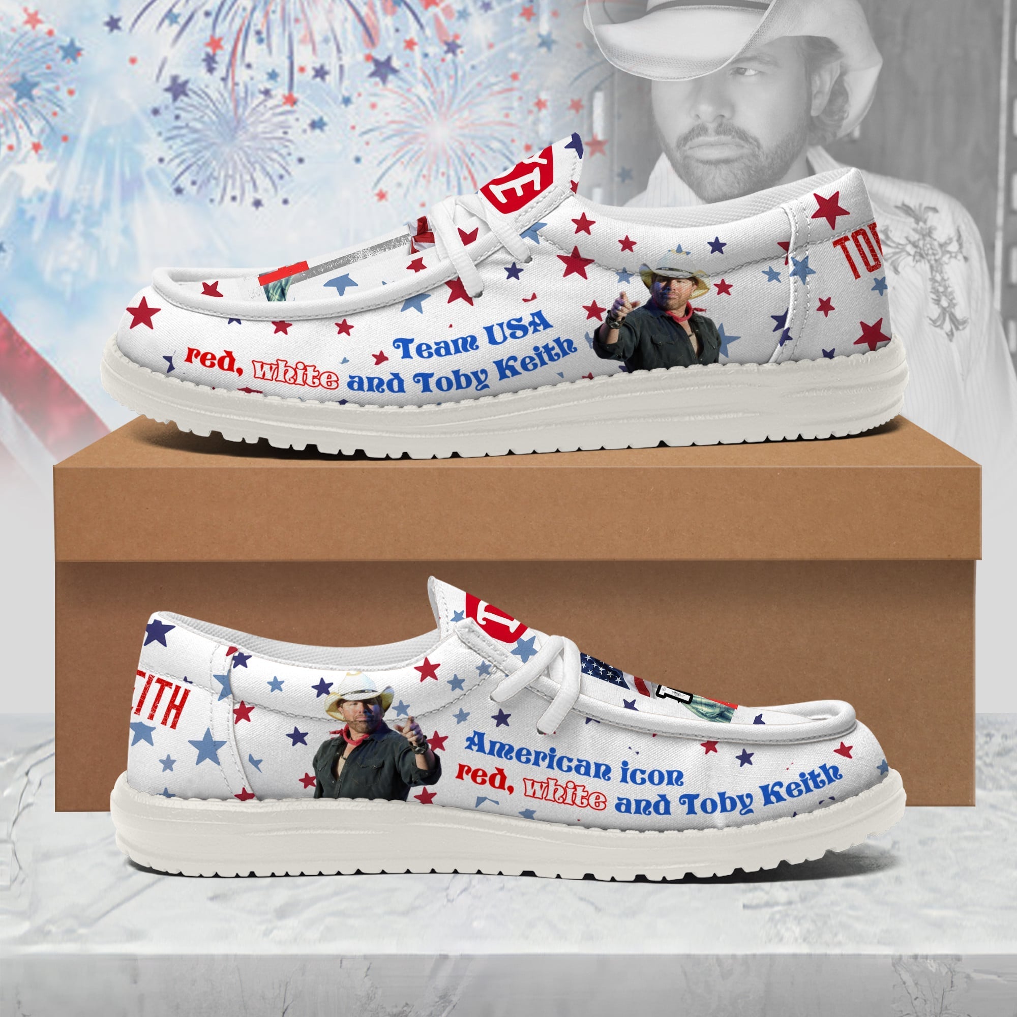 Toby Keith Lace Up Loafers 2026