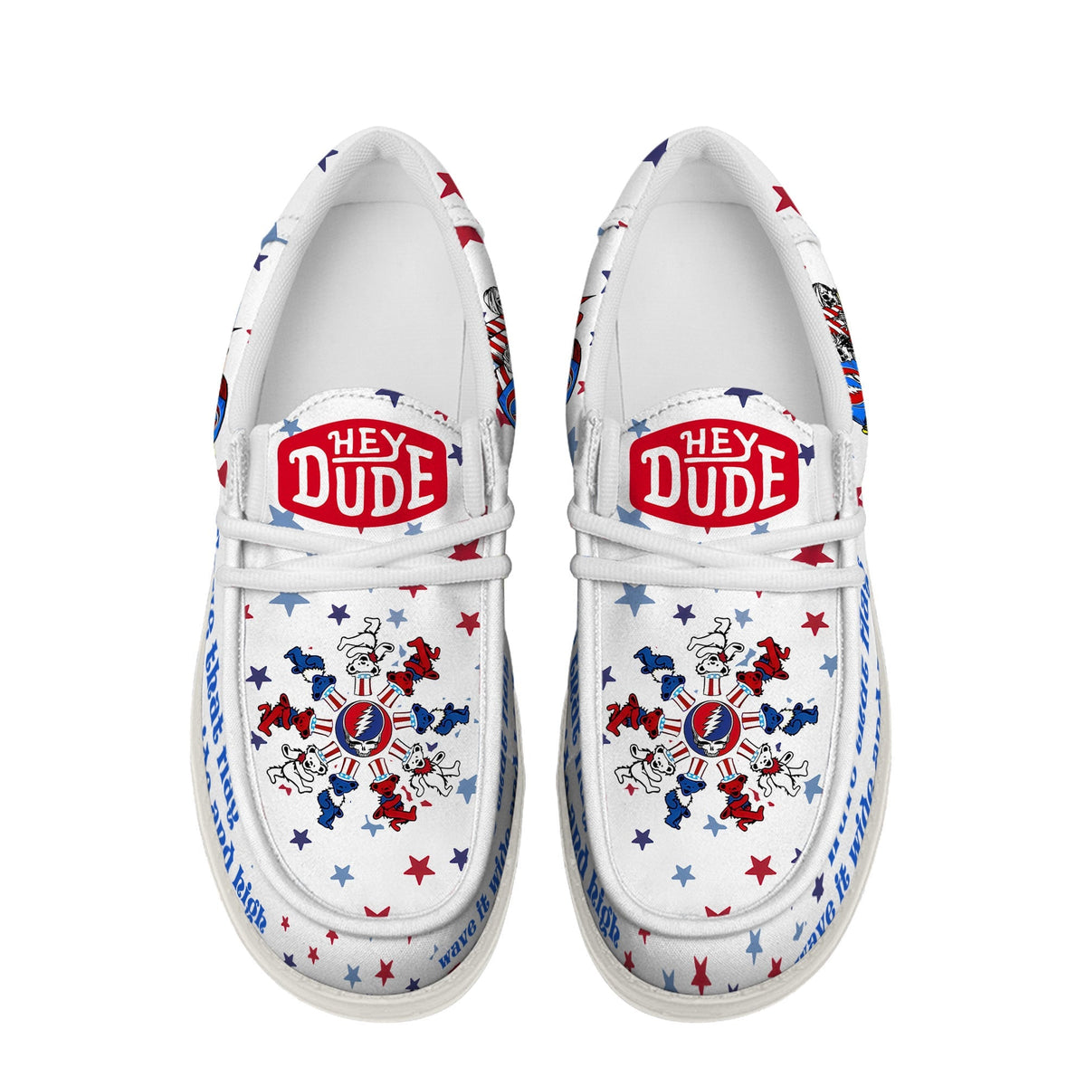 Grateful Dead Lace Up Loafers 2026