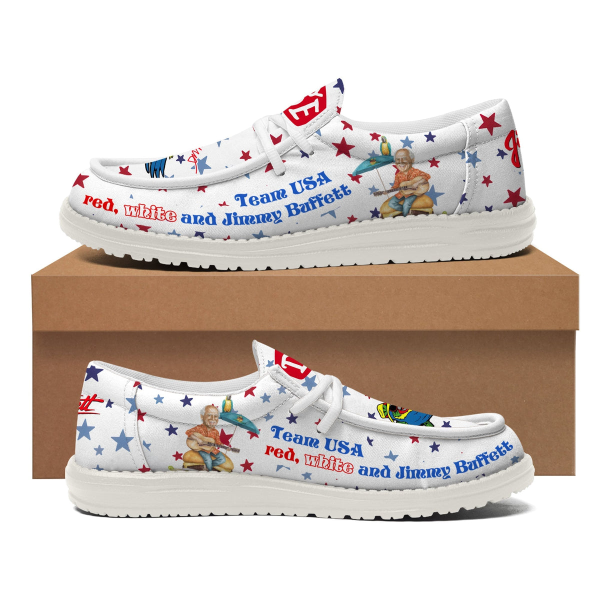 Jimmy Buffett Lace Up Loafers 2026