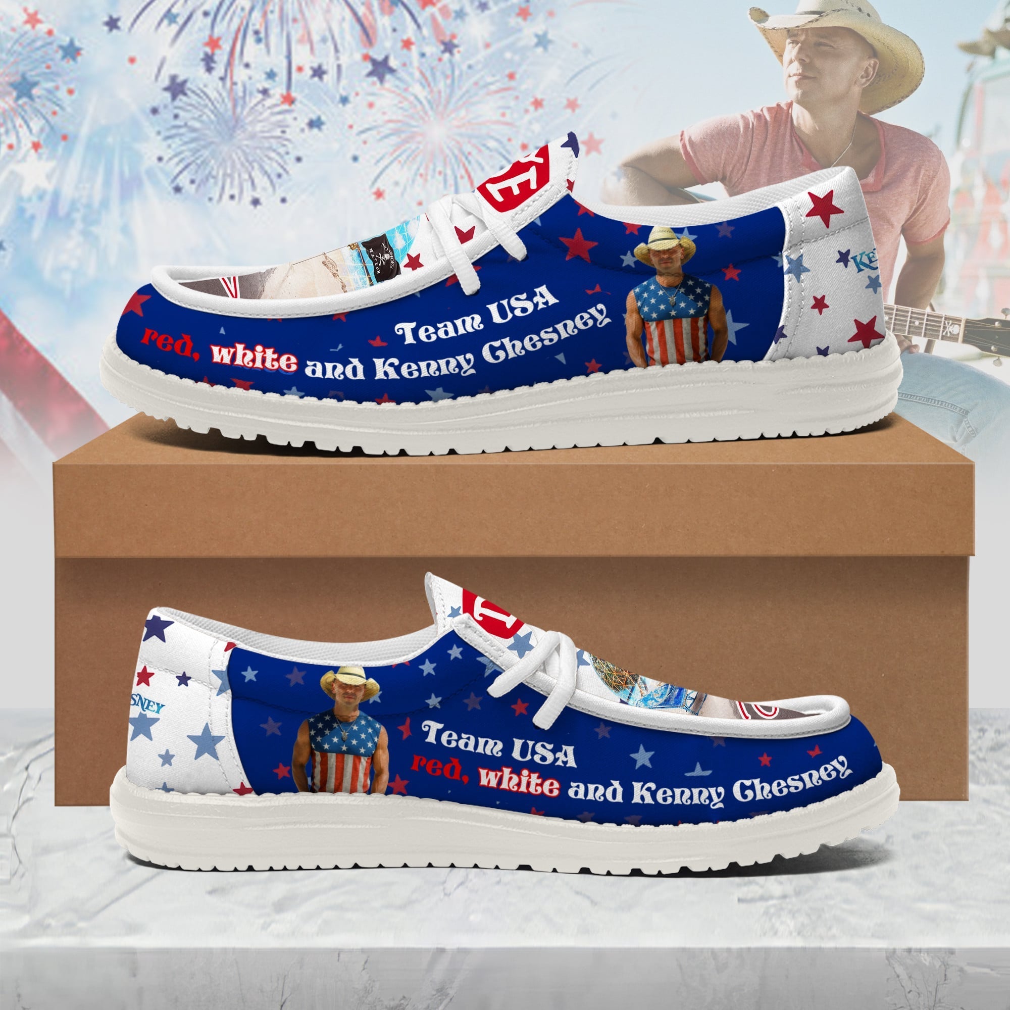 Kenny Chesney Lace Up Loafers 2026