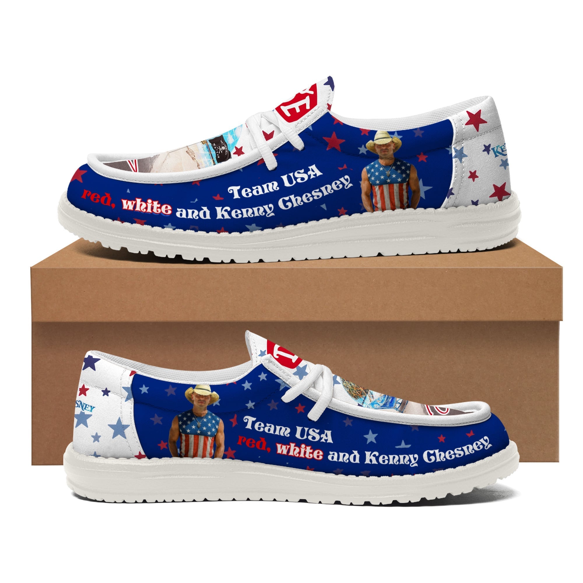 Kenny Chesney Lace Up Loafers 2026