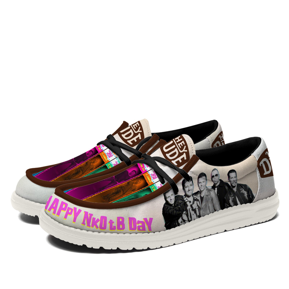 New Kids On The Block Lace Up Loafers 2026