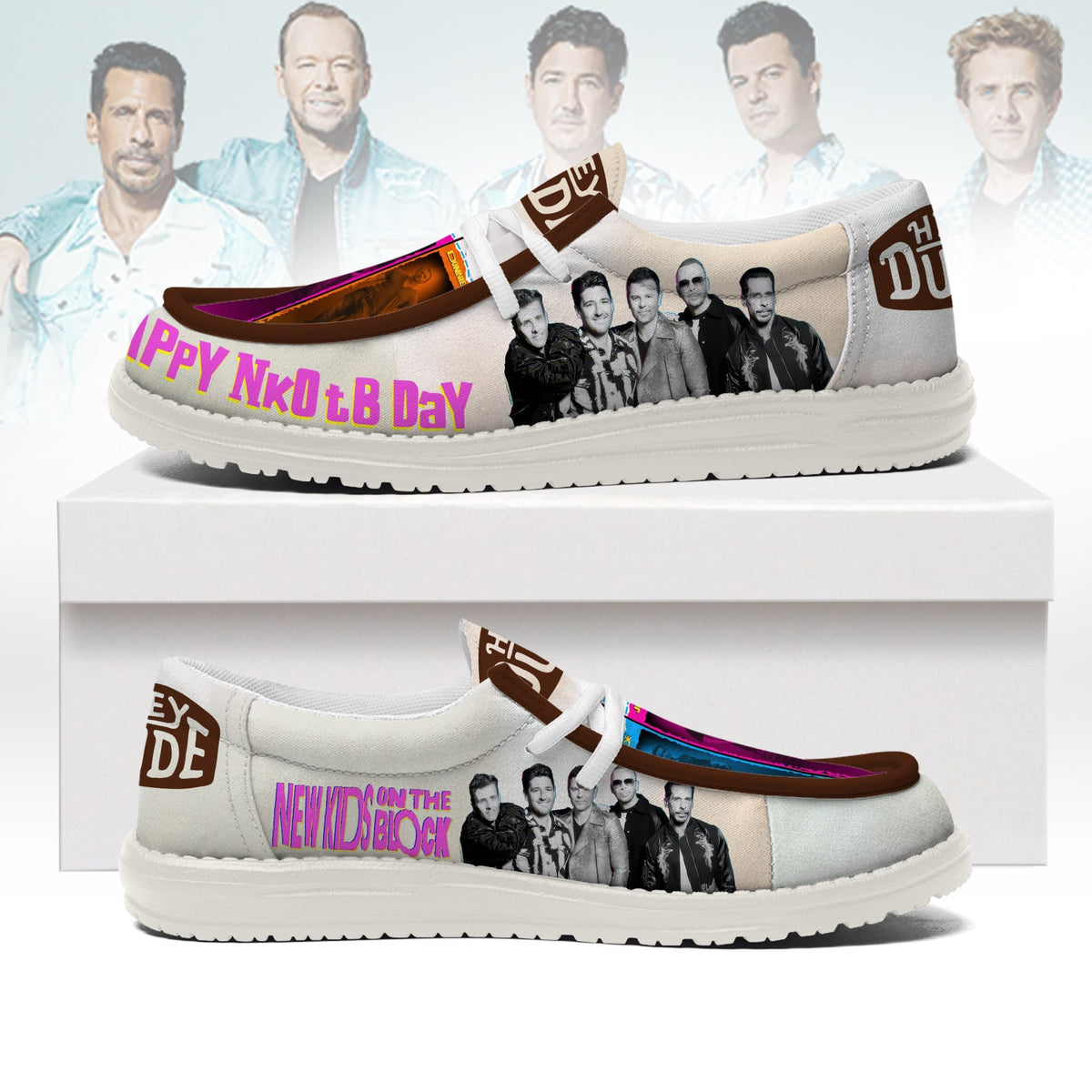 New Kids On The Block Lace Up Loafers 2026