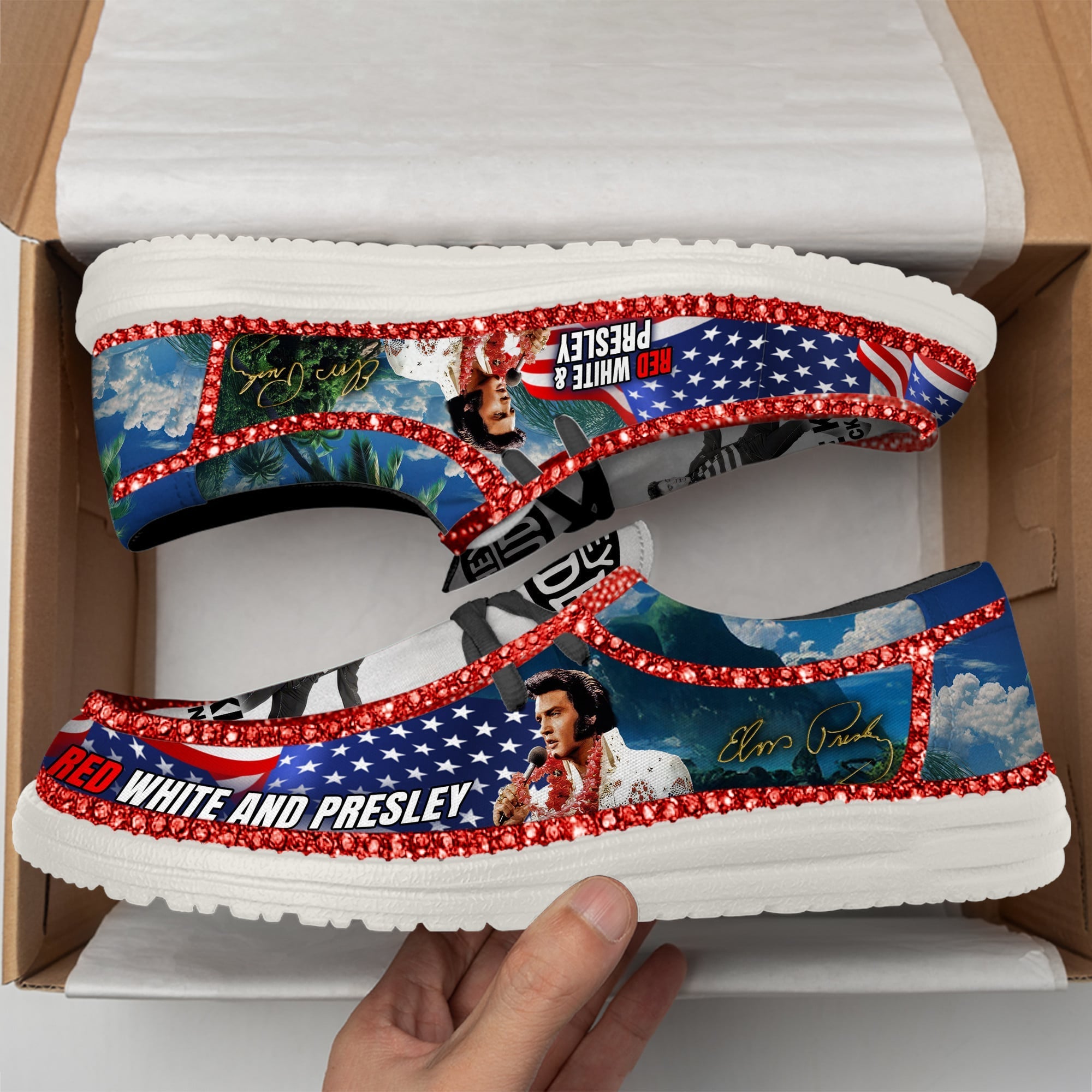 Elvis Presley Lace Up Loafers 2026