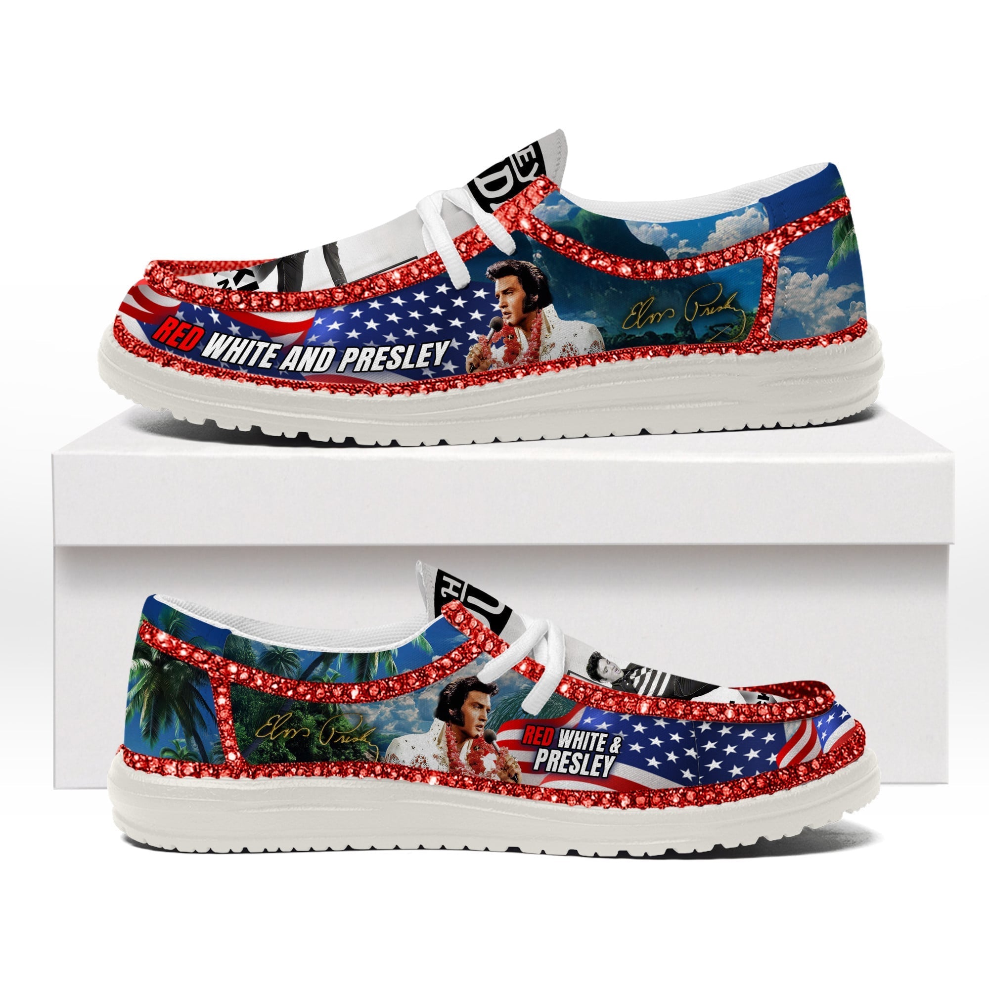 Elvis Presley Lace Up Loafers 2026