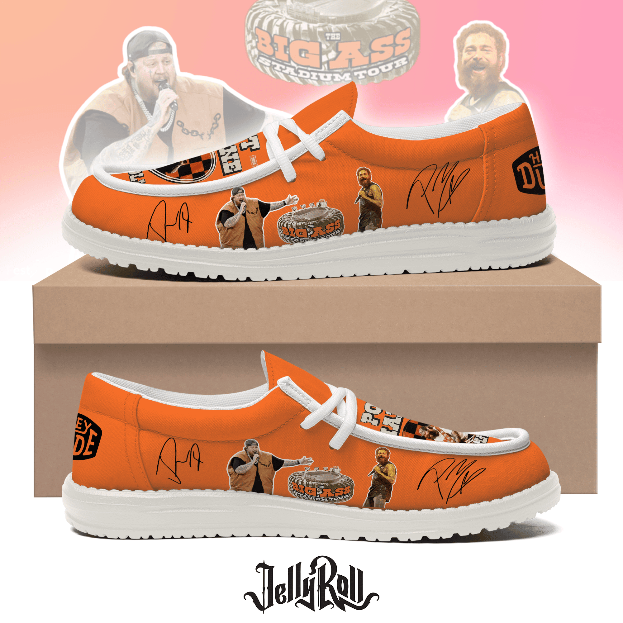 Jelly Roll Lace Up Loafers 2026