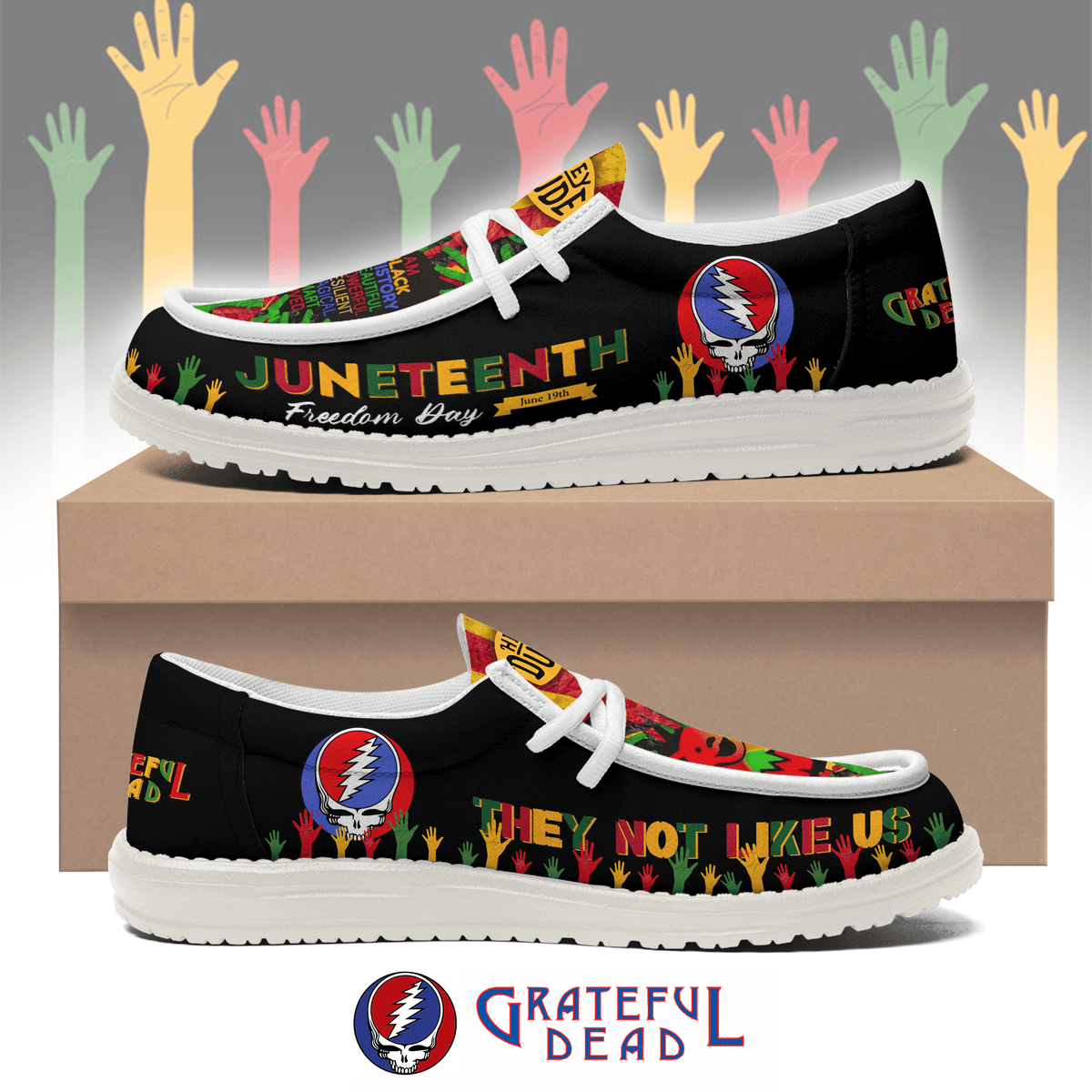 Grateful Dead Lace Up Loafers 2026