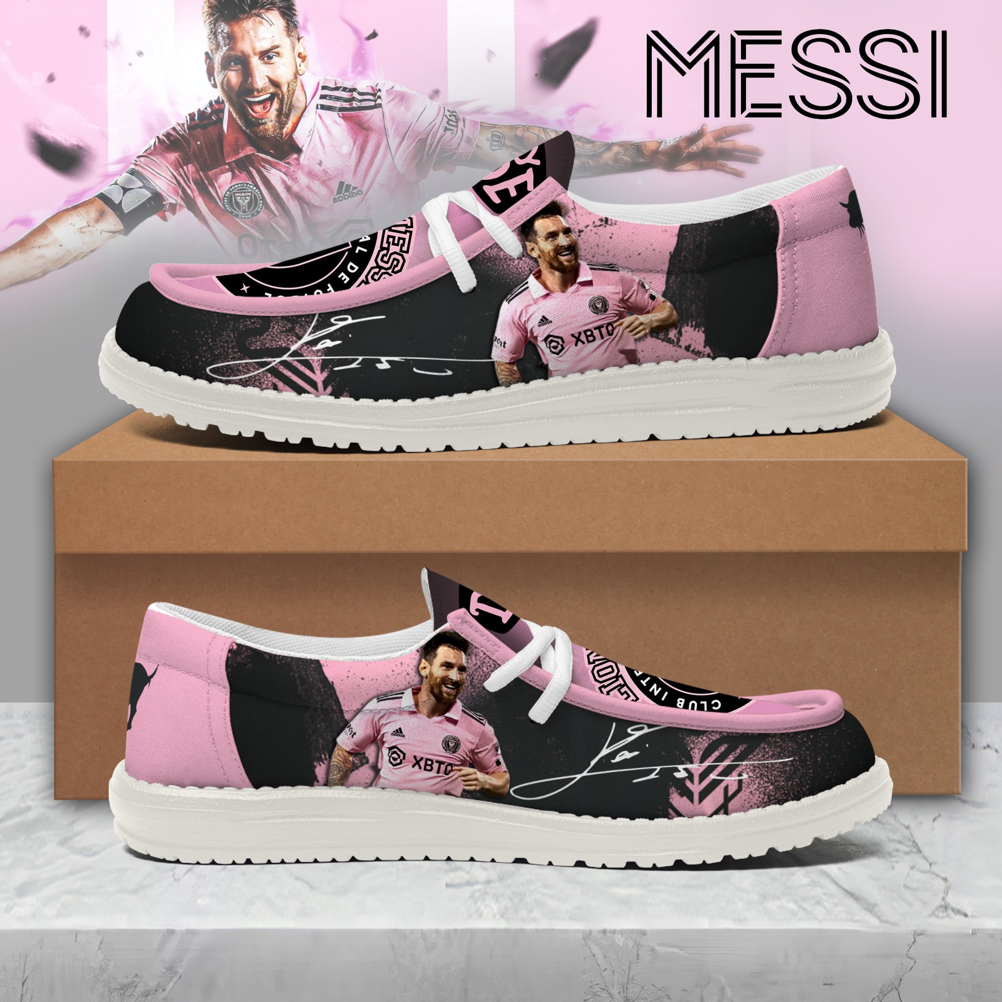 Messi Lace Up Loafers 2026