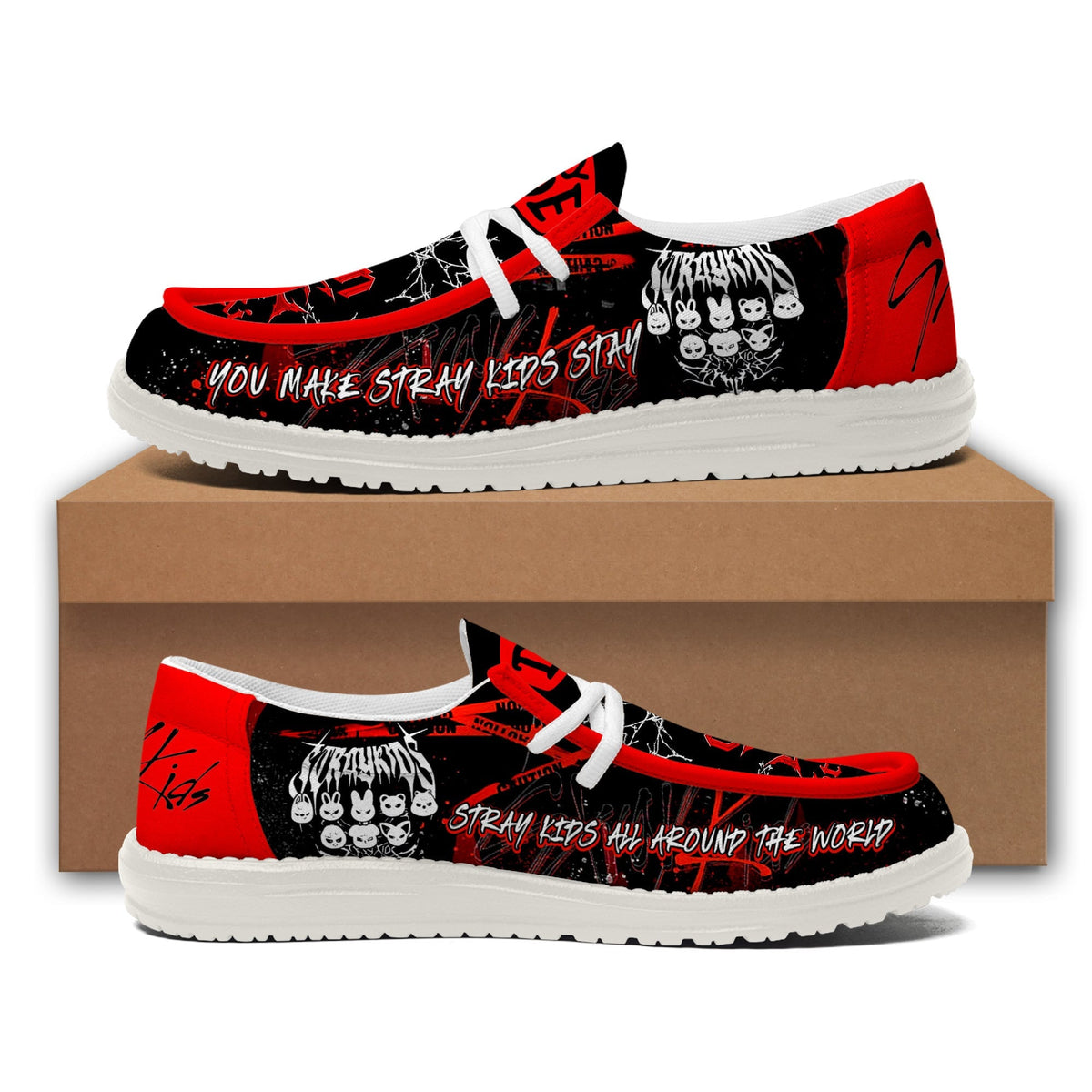 Stray Kids Lace Up Loafers 2026