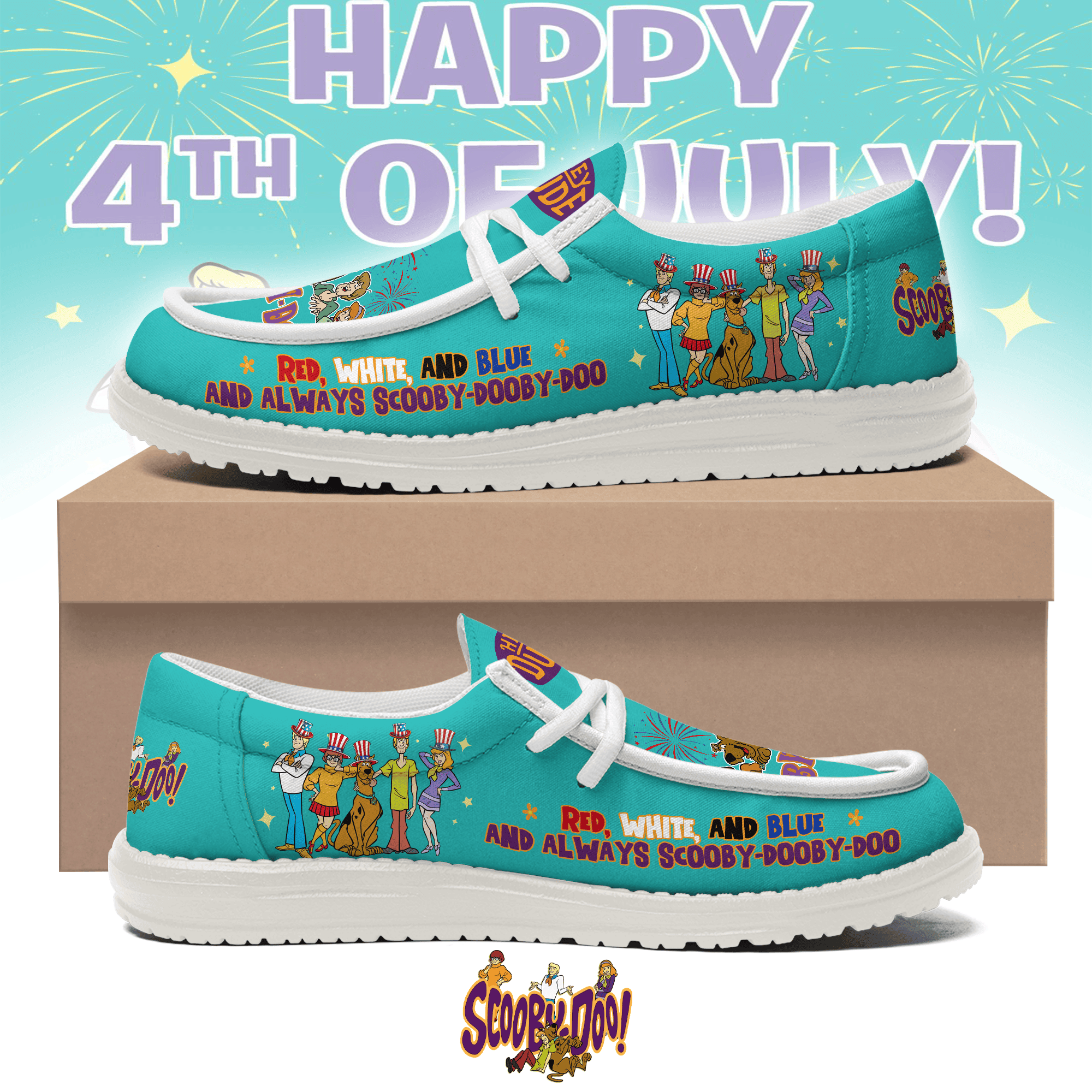 Scooby-Doo Lace Up Loafers 2026