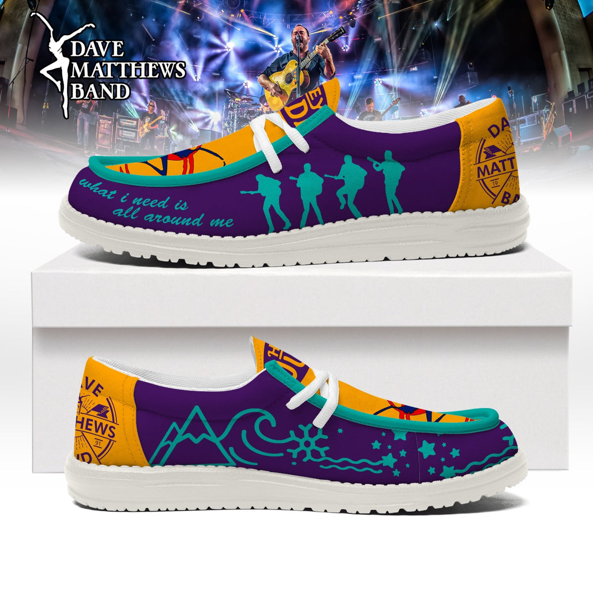 Dave Matthews Band Lace Up Loafers 2026