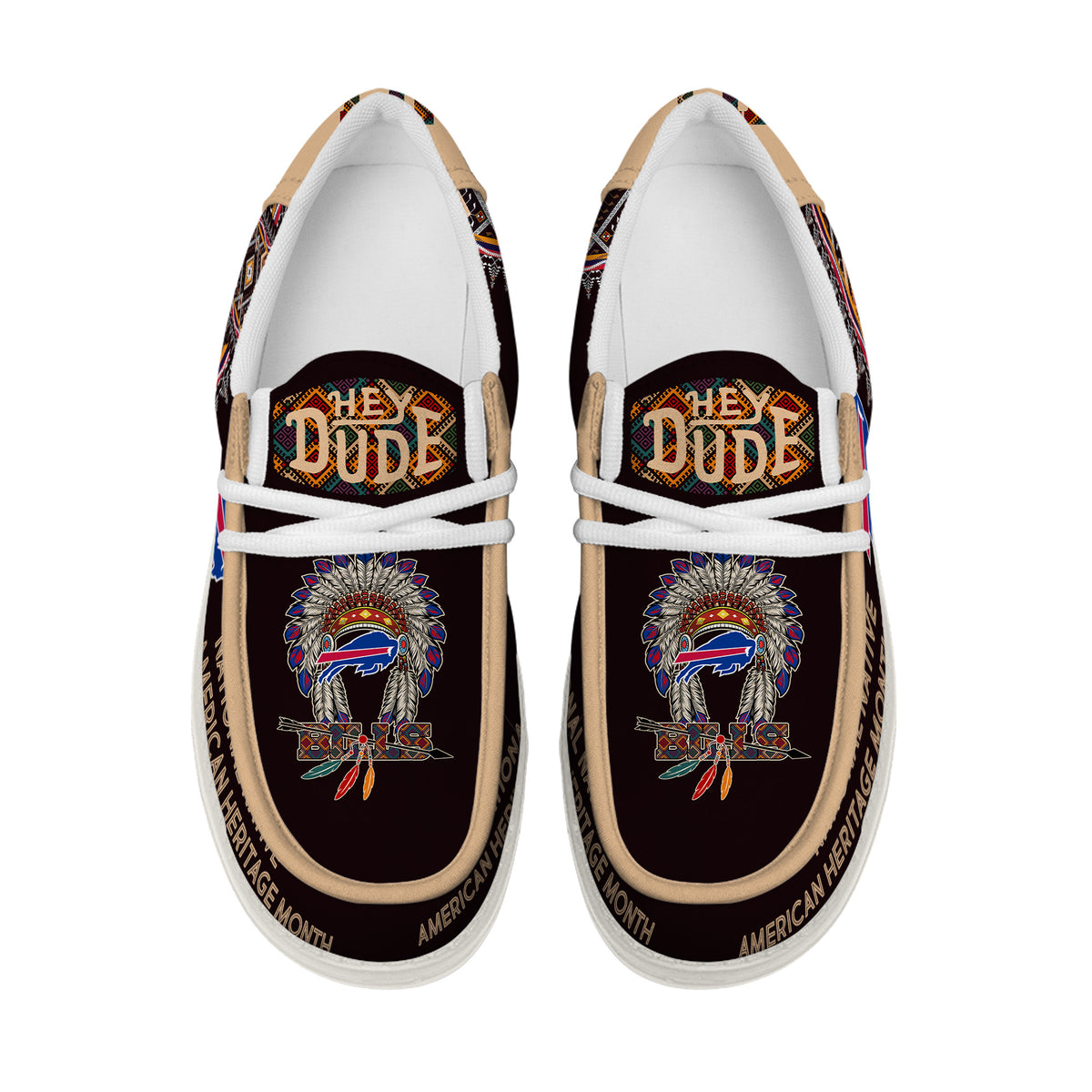Buffalo Bills Lace Up Loafers 2026