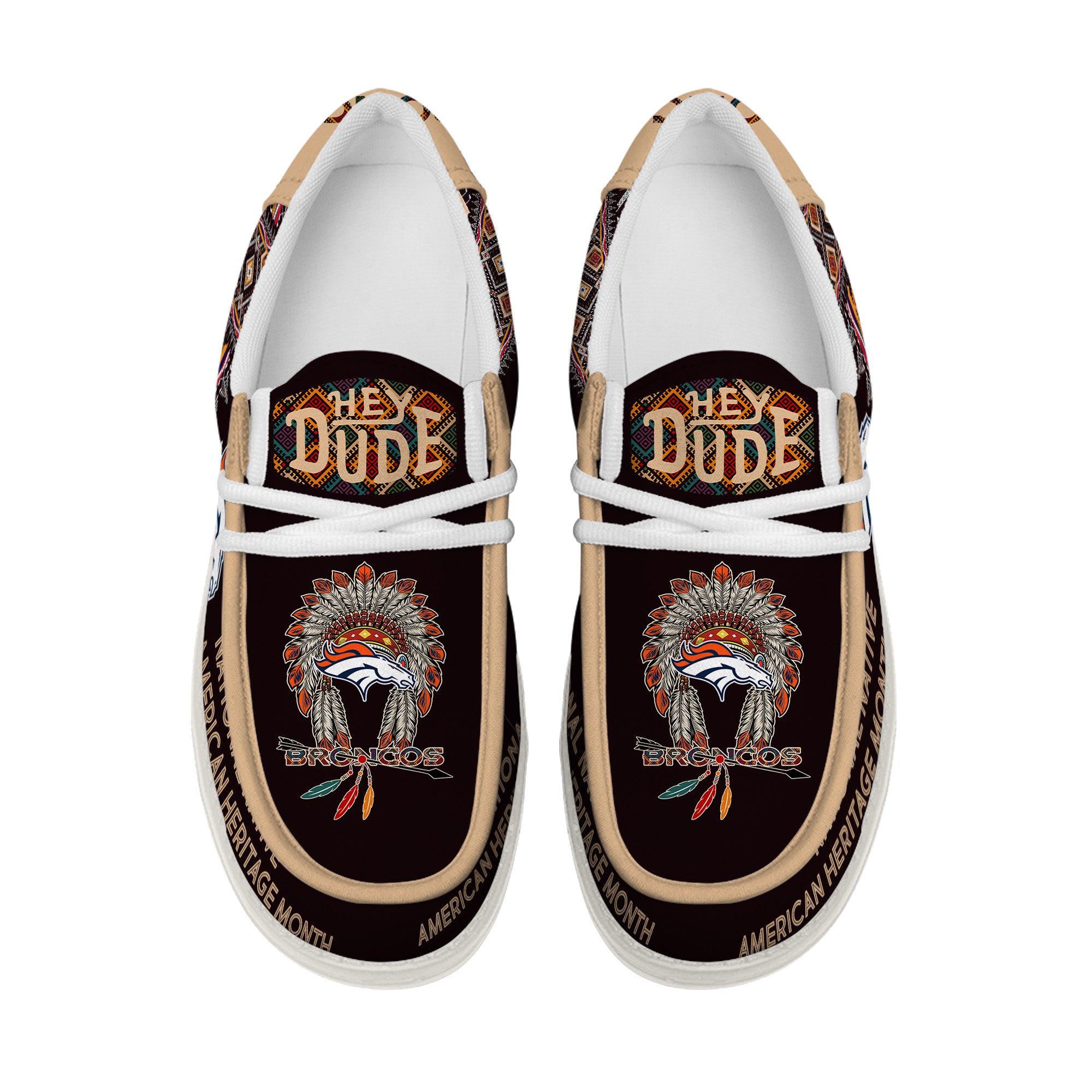 Denver Broncos Lace Up Loafers 2026