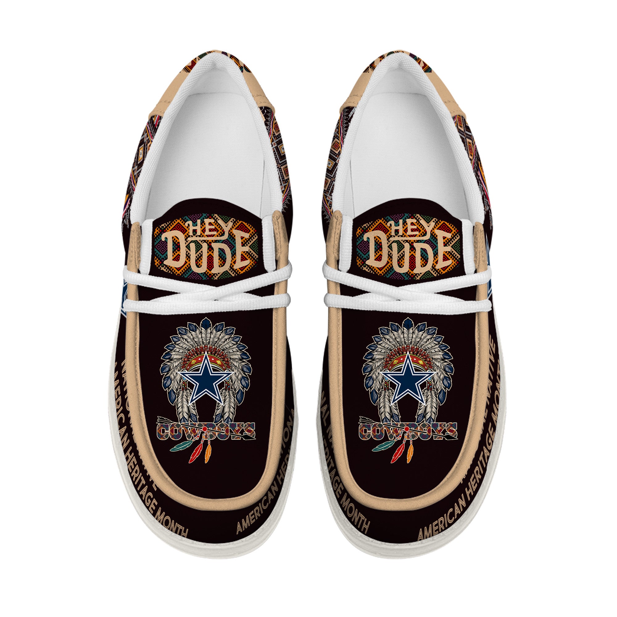 Dallas Cowboys Lace Up Loafers 2026