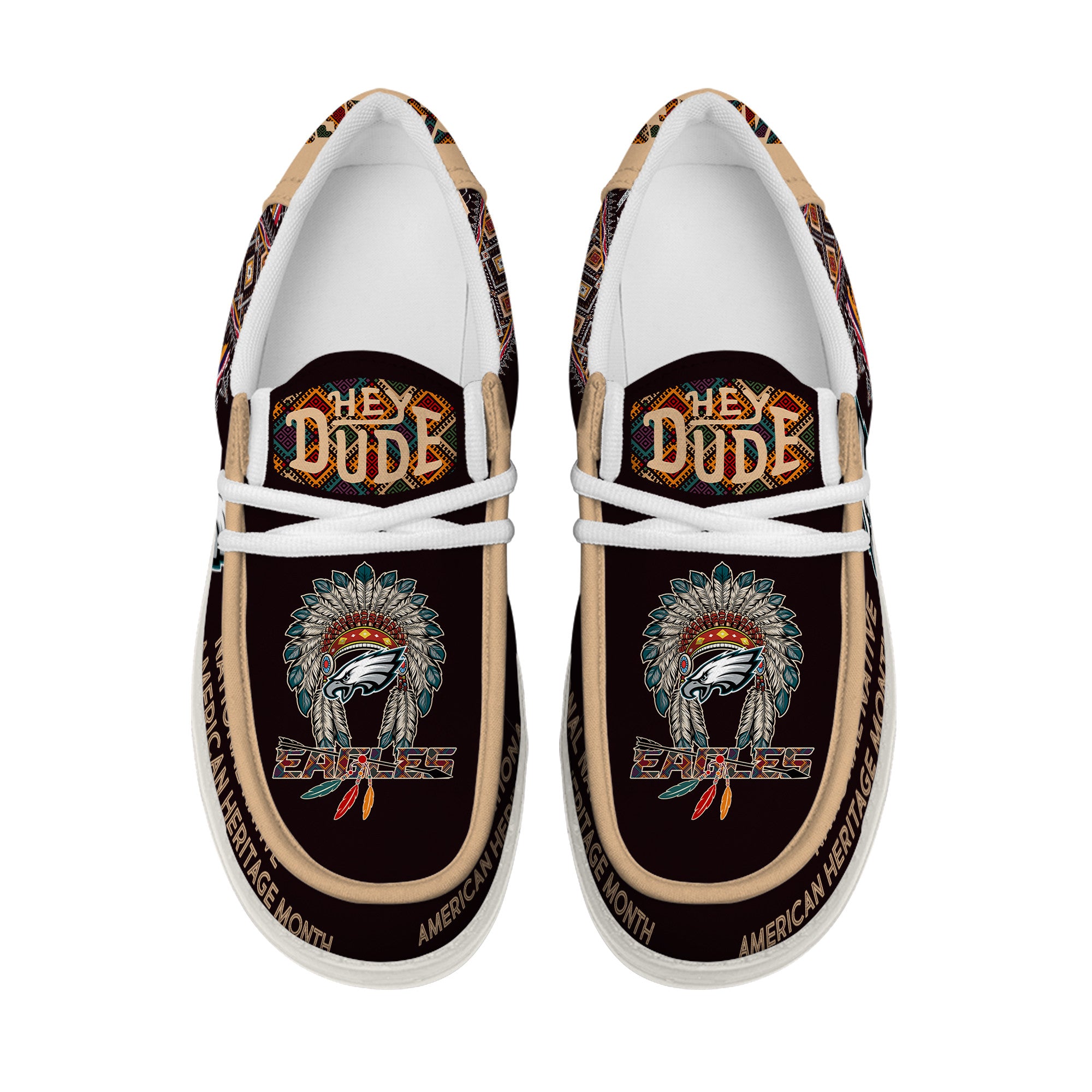 Philadelphia Eagles Lace Up Loafers 2026