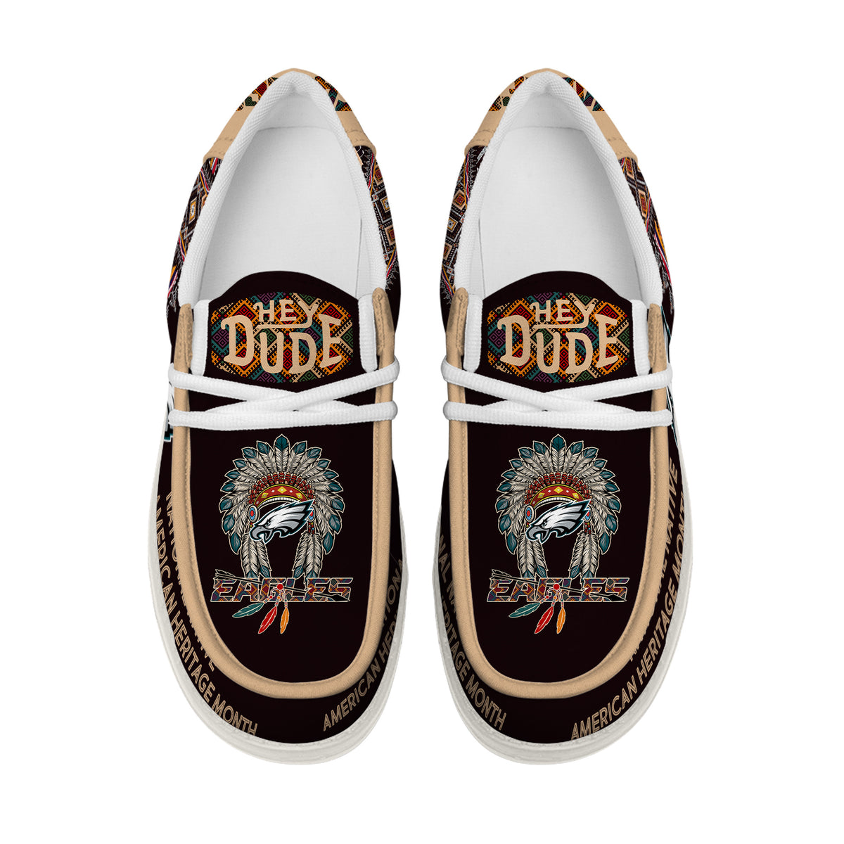 Philadelphia Eagles Lace Up Loafers 2026