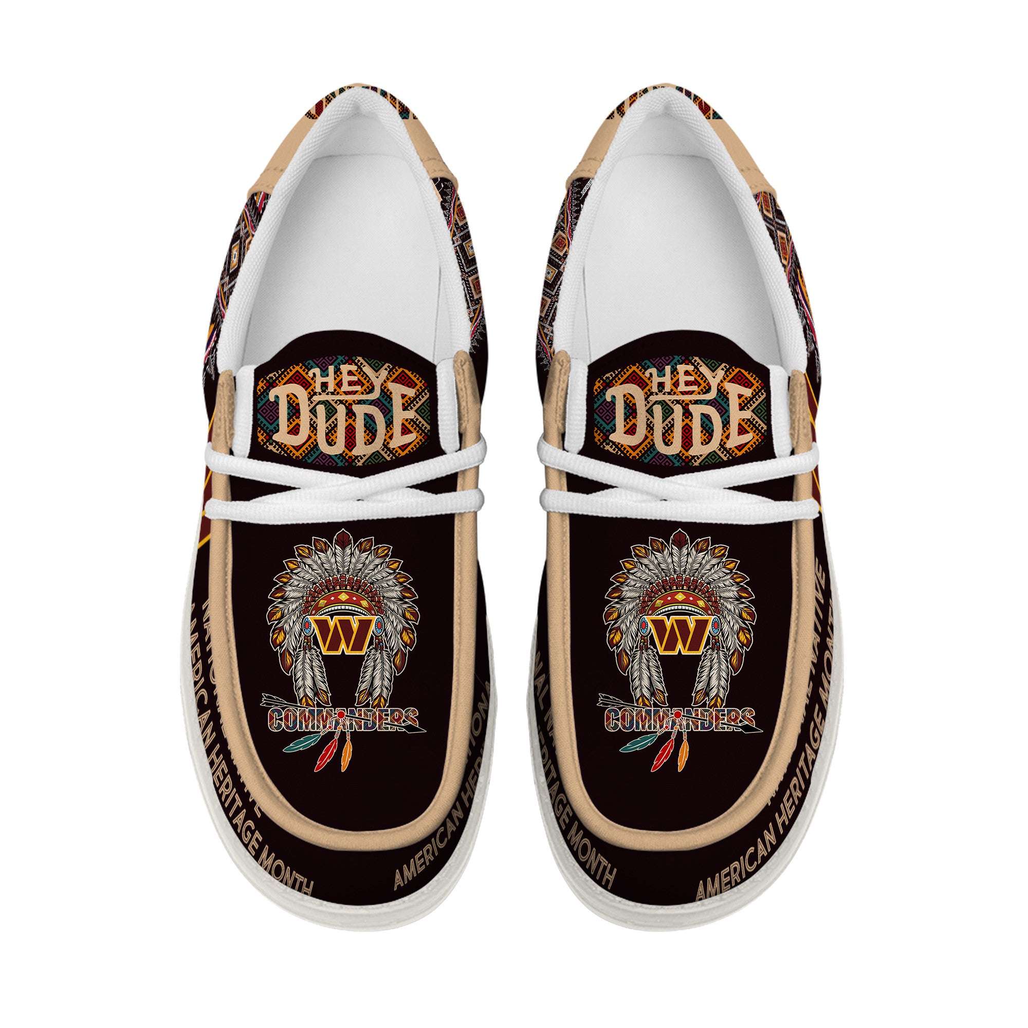 Washington Commanders Lace Up Loafers 2026