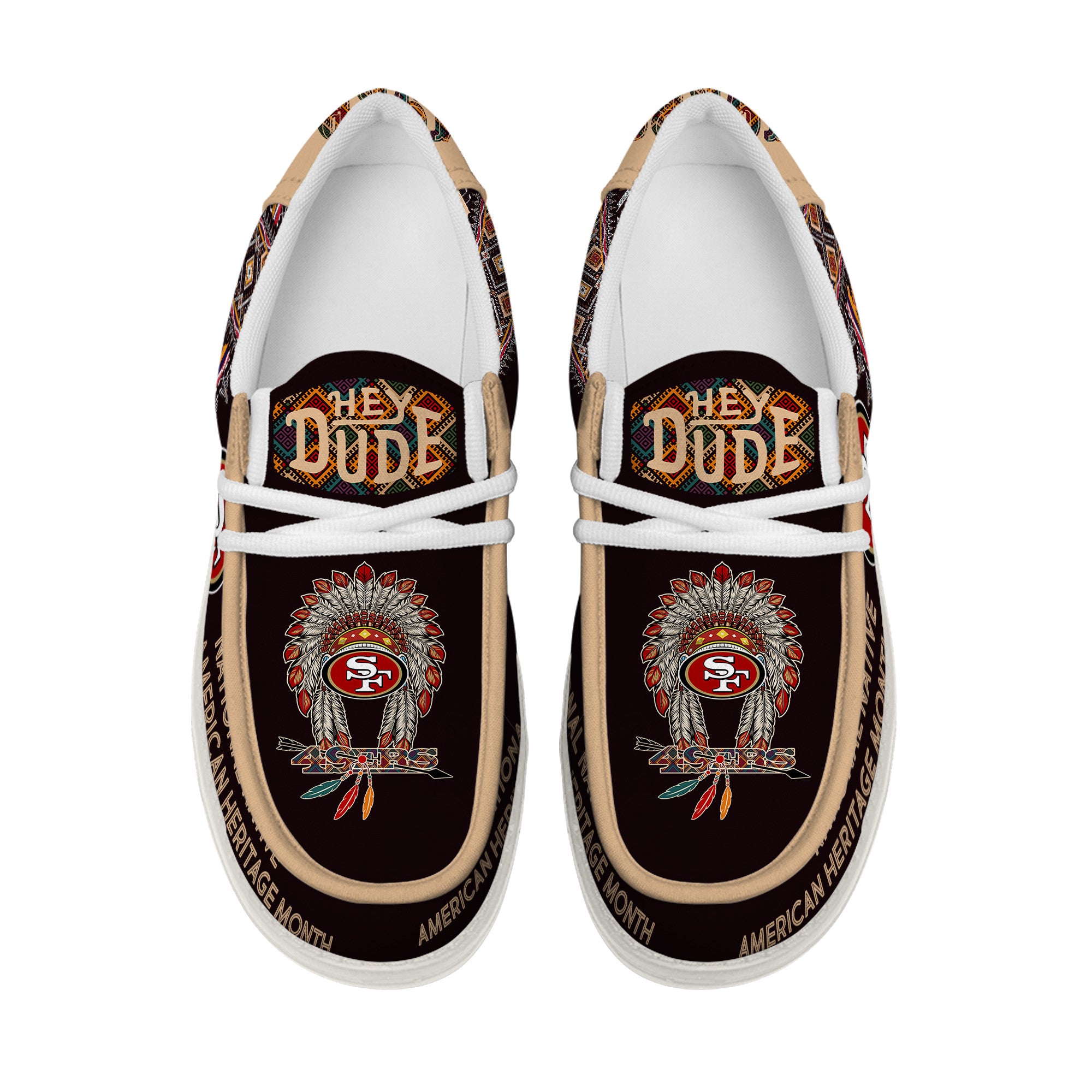 San Francisco 49ers Lace Up Loafers 2026