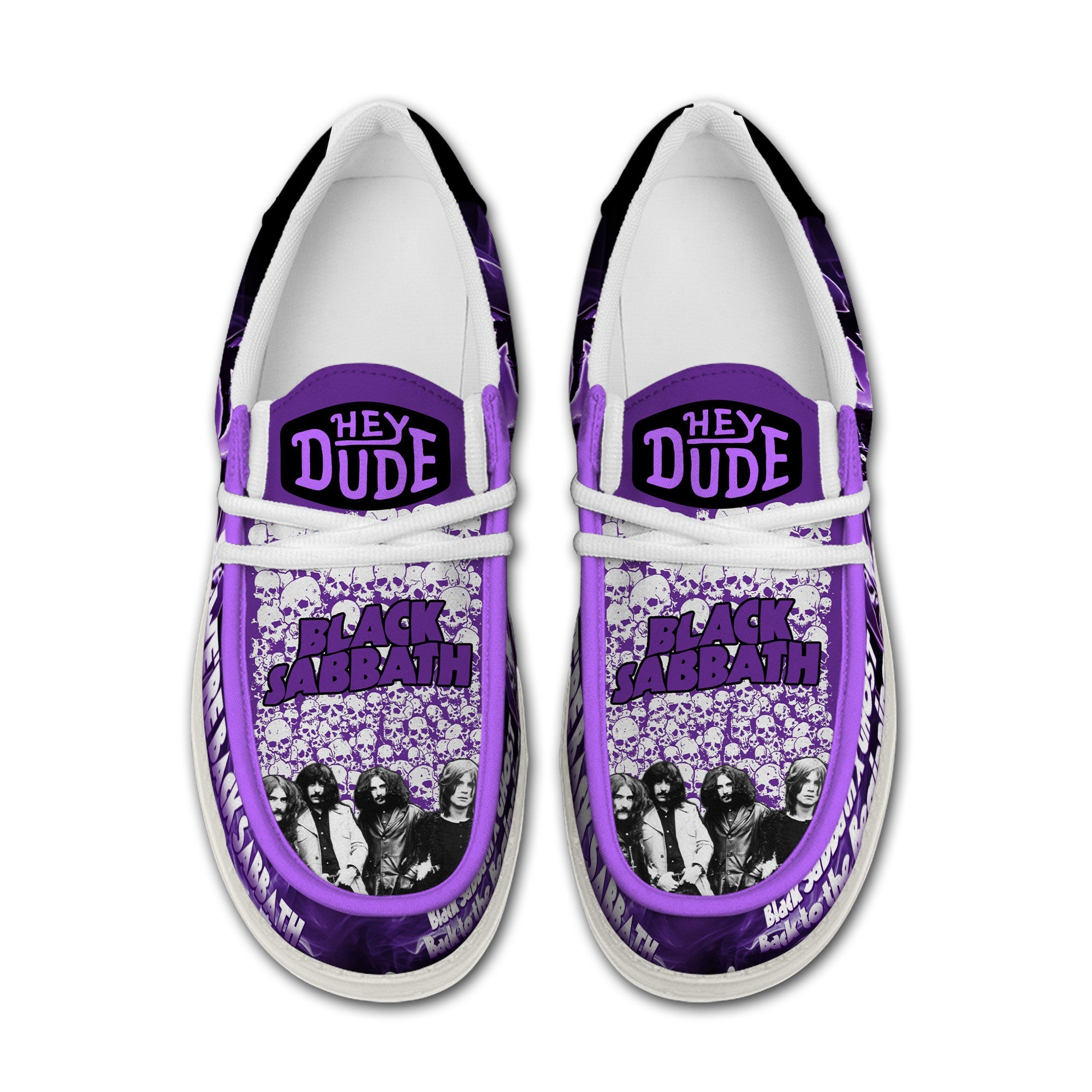 Black Sabbath Lace Up Loafers 2026