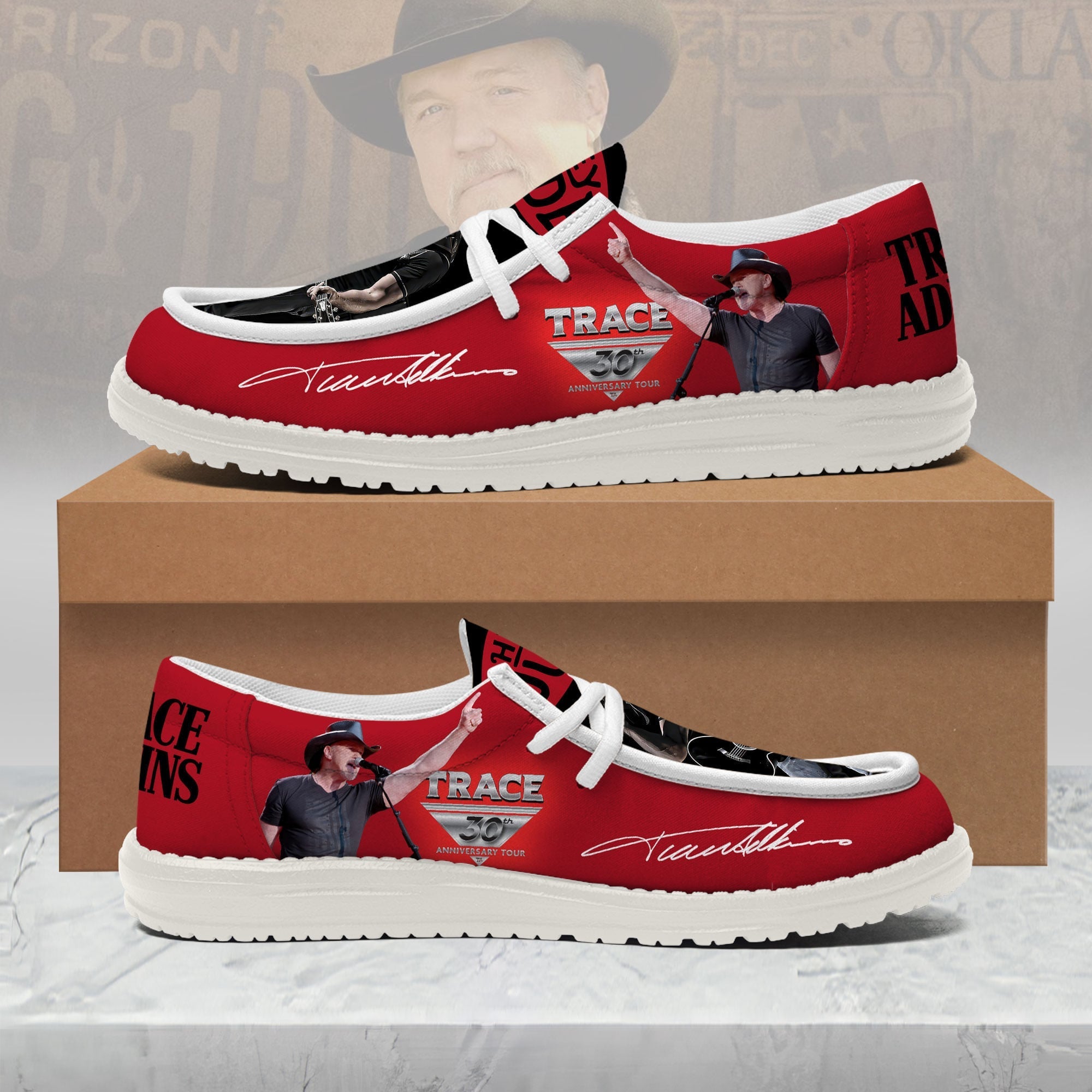Trace Adkins Lace Up Loafers 2026