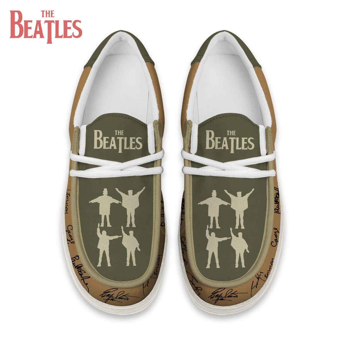 The Beatles Lace Up Loafers 2026
