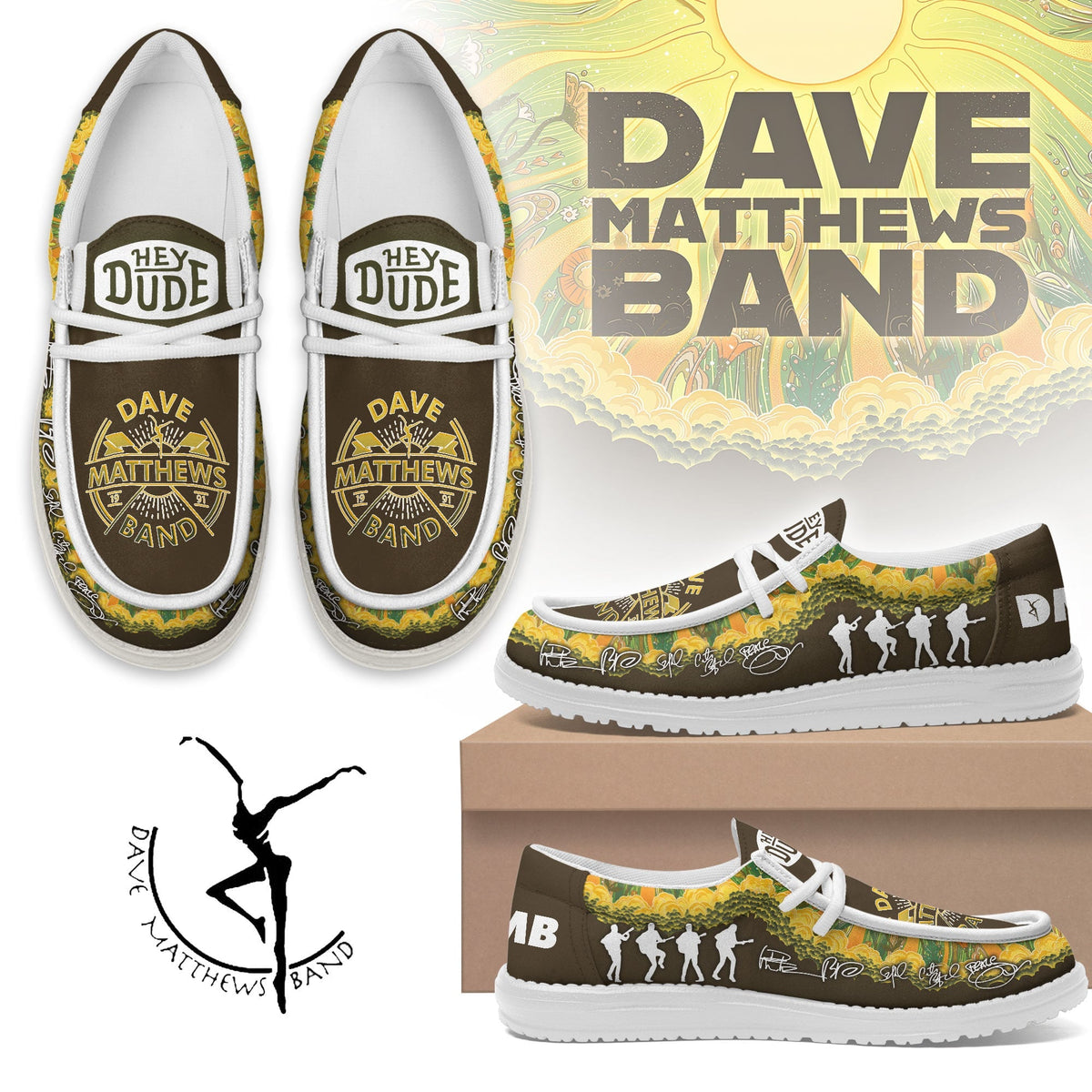 Dave Matthews Band Lace Up Loafers 2026