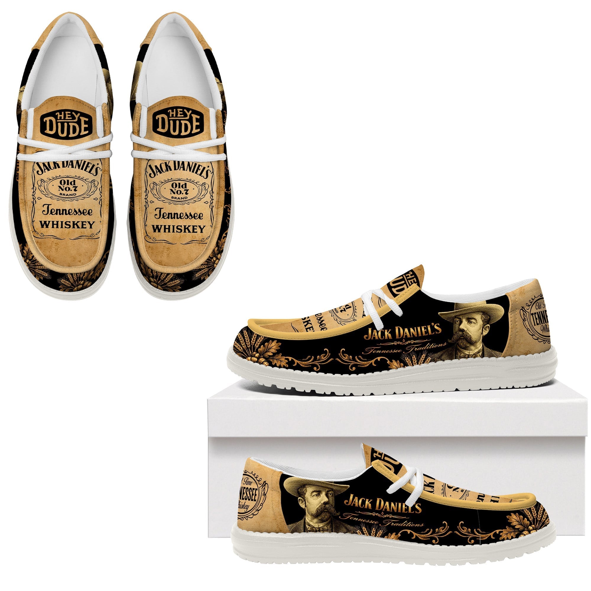 Jack Daniel's Lace Up Loafers 2026