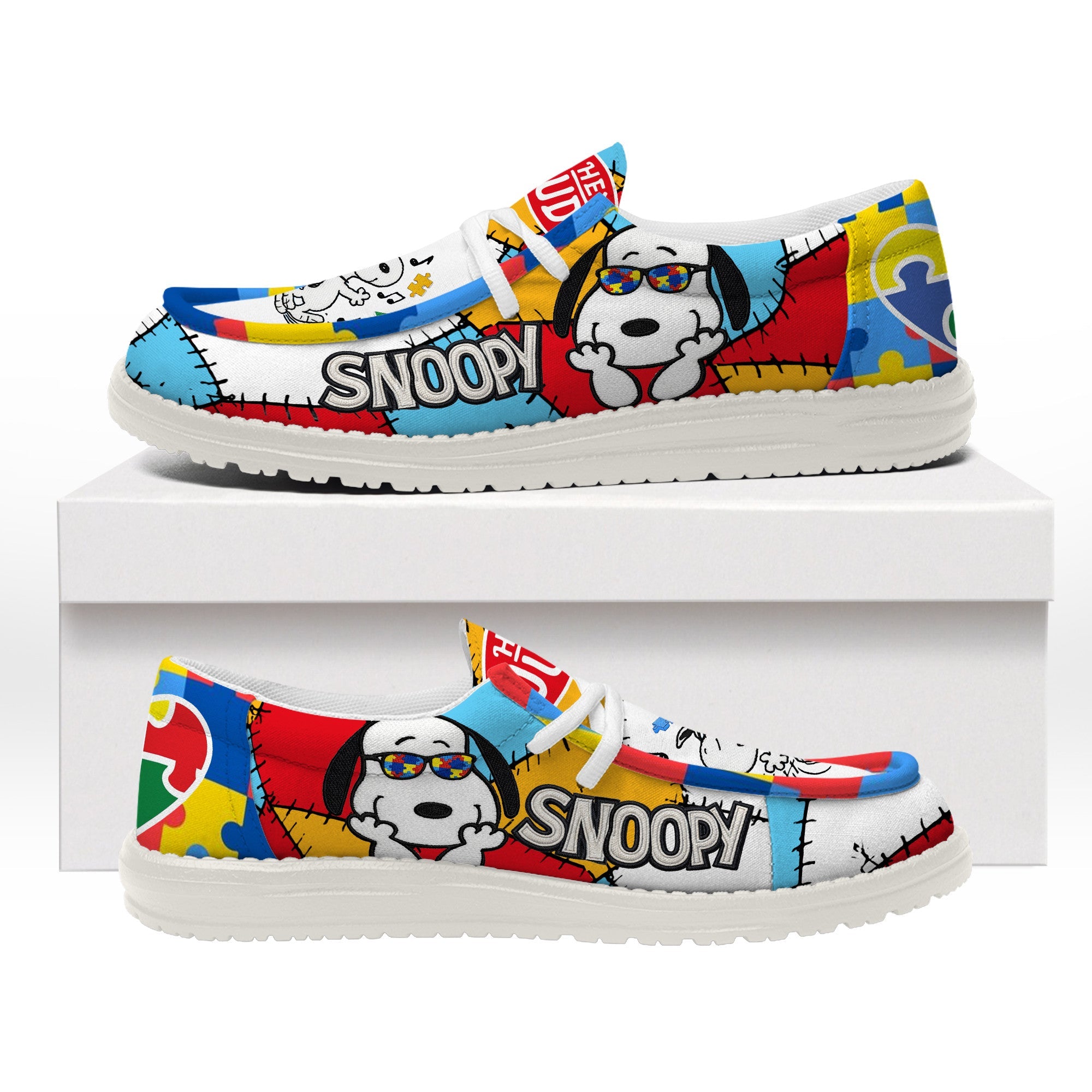 Snoopy Lace Up Loafers 2026