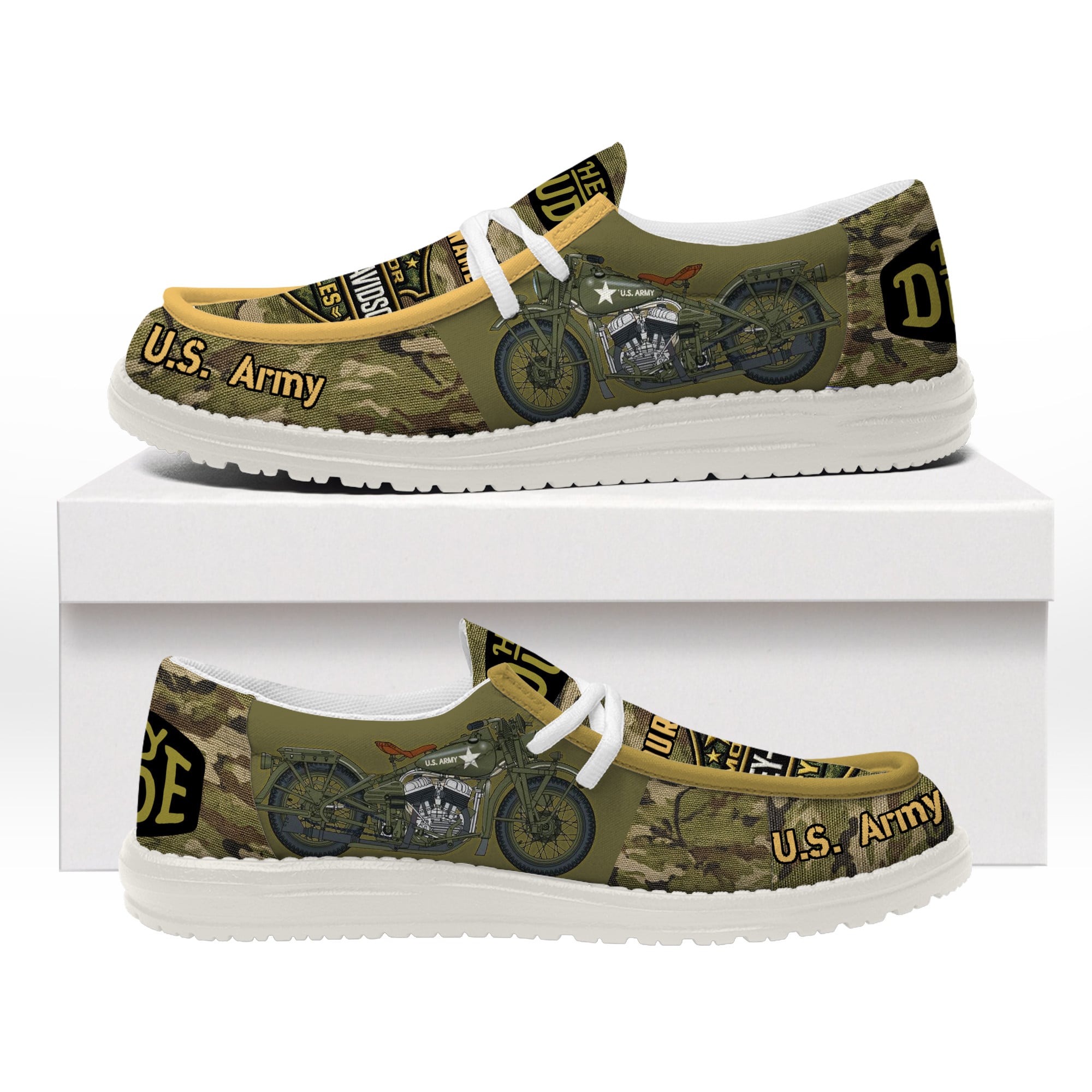 US Army Lace Up Loafers 2026