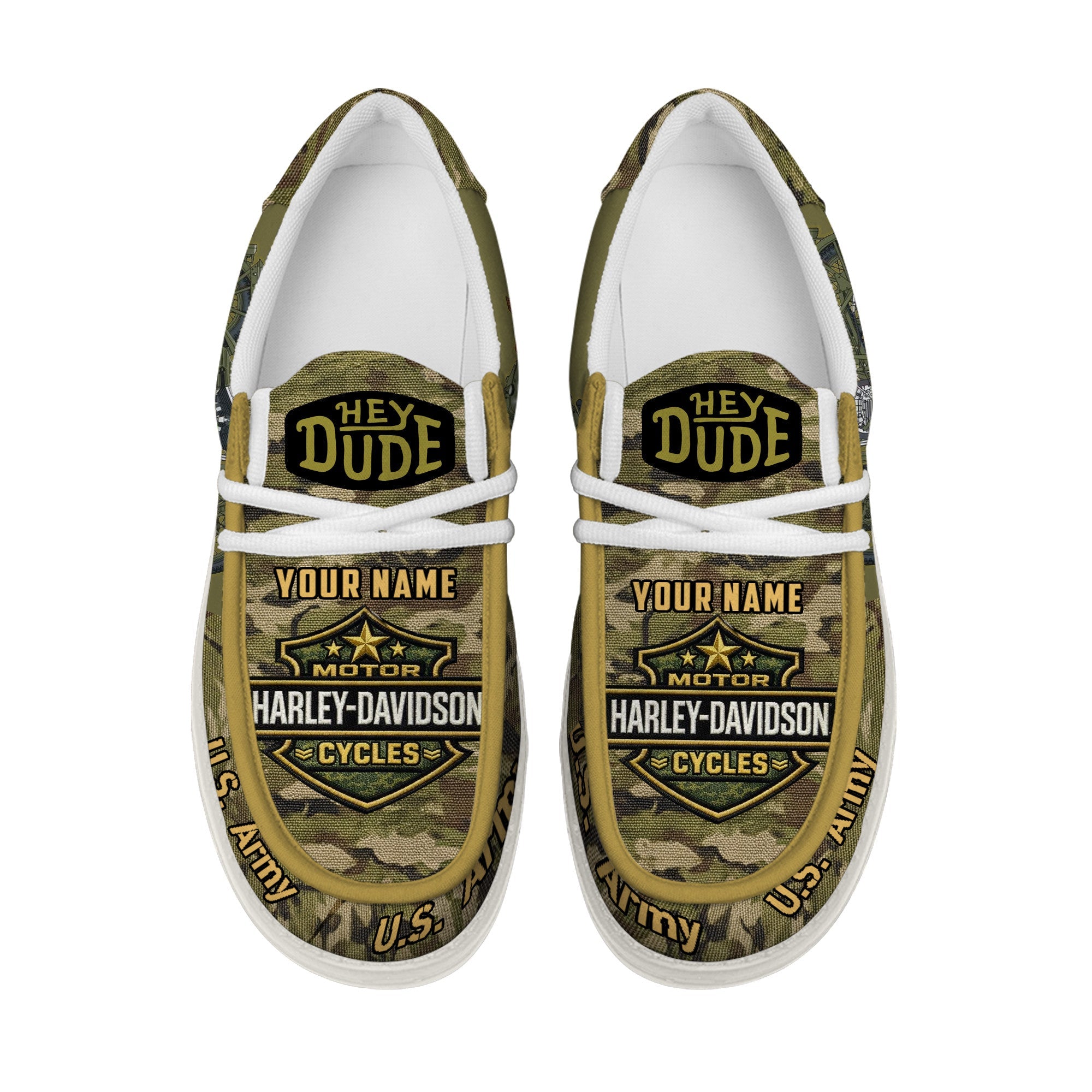 US Army Lace Up Loafers 2026