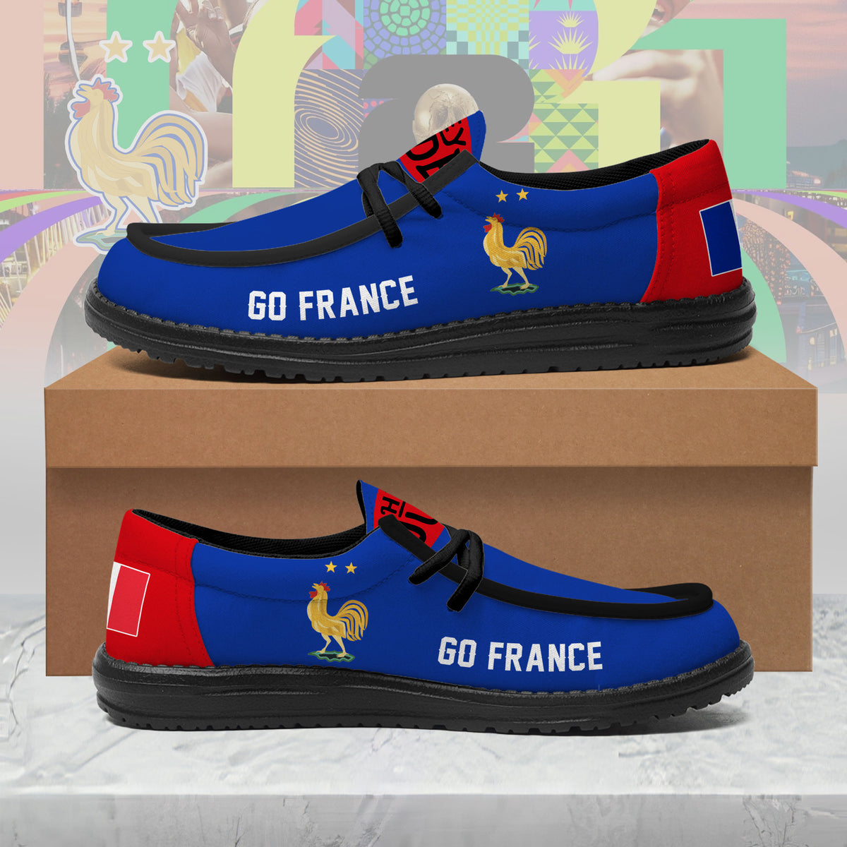 France Lace Up Loafers 2026