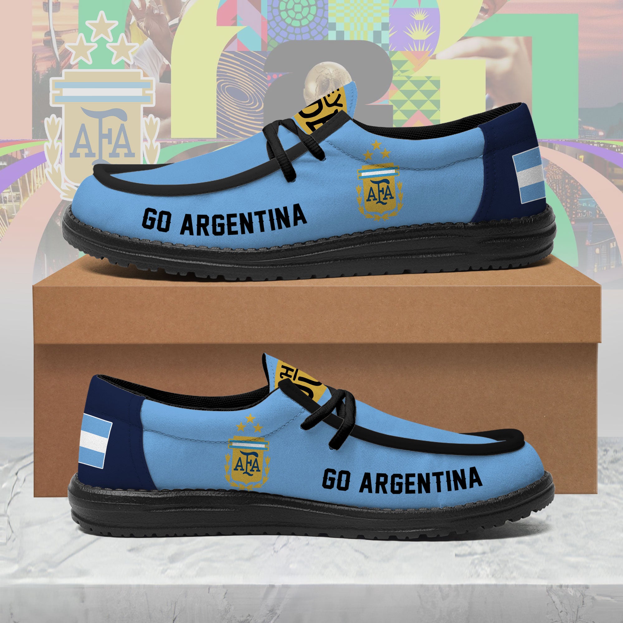 Argentina Lace Up Loafers 2026