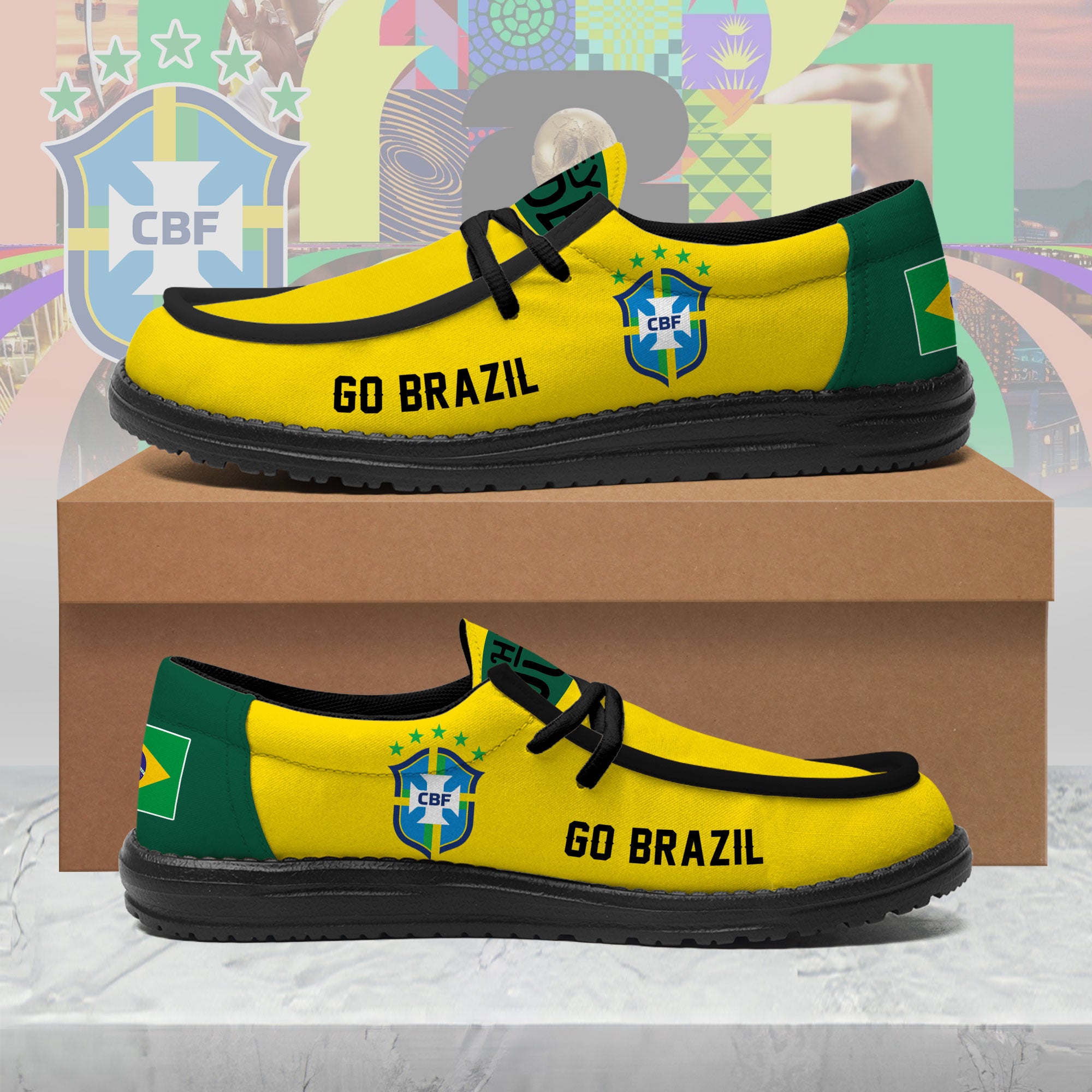 Brazil Lace Up Loafers 2026