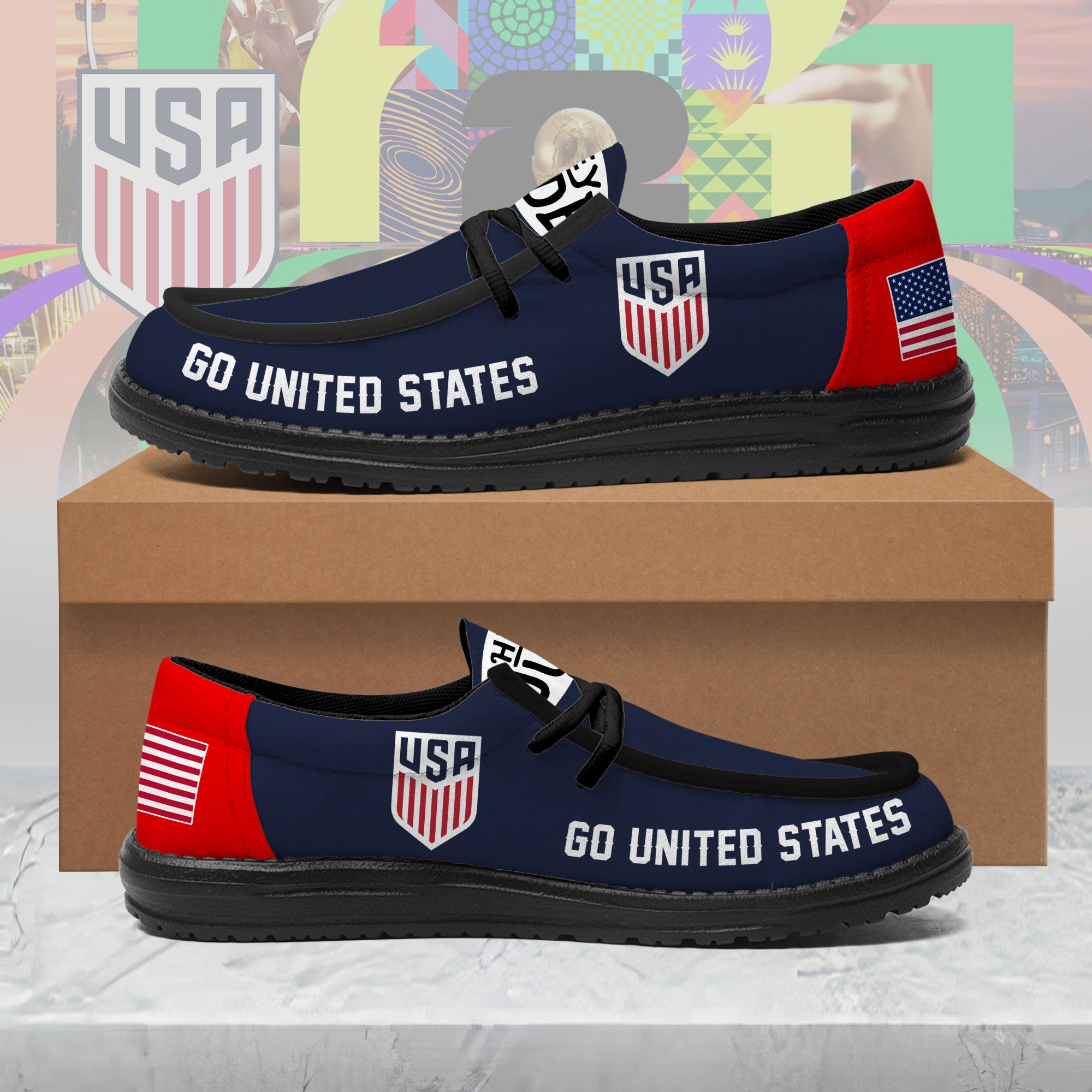 United States Lace Up Loafers 2026