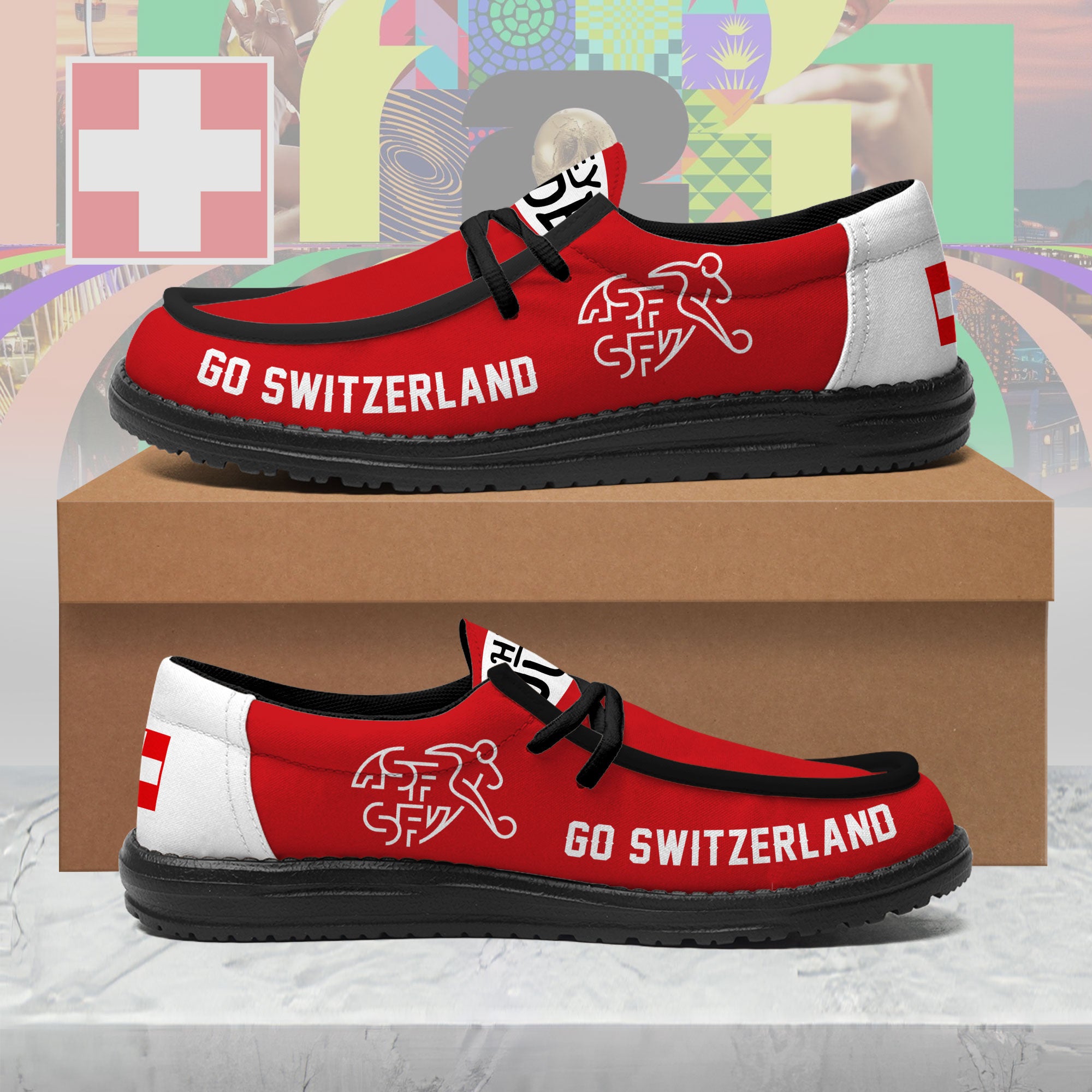 Switzerland Lace Up Loafers 2026