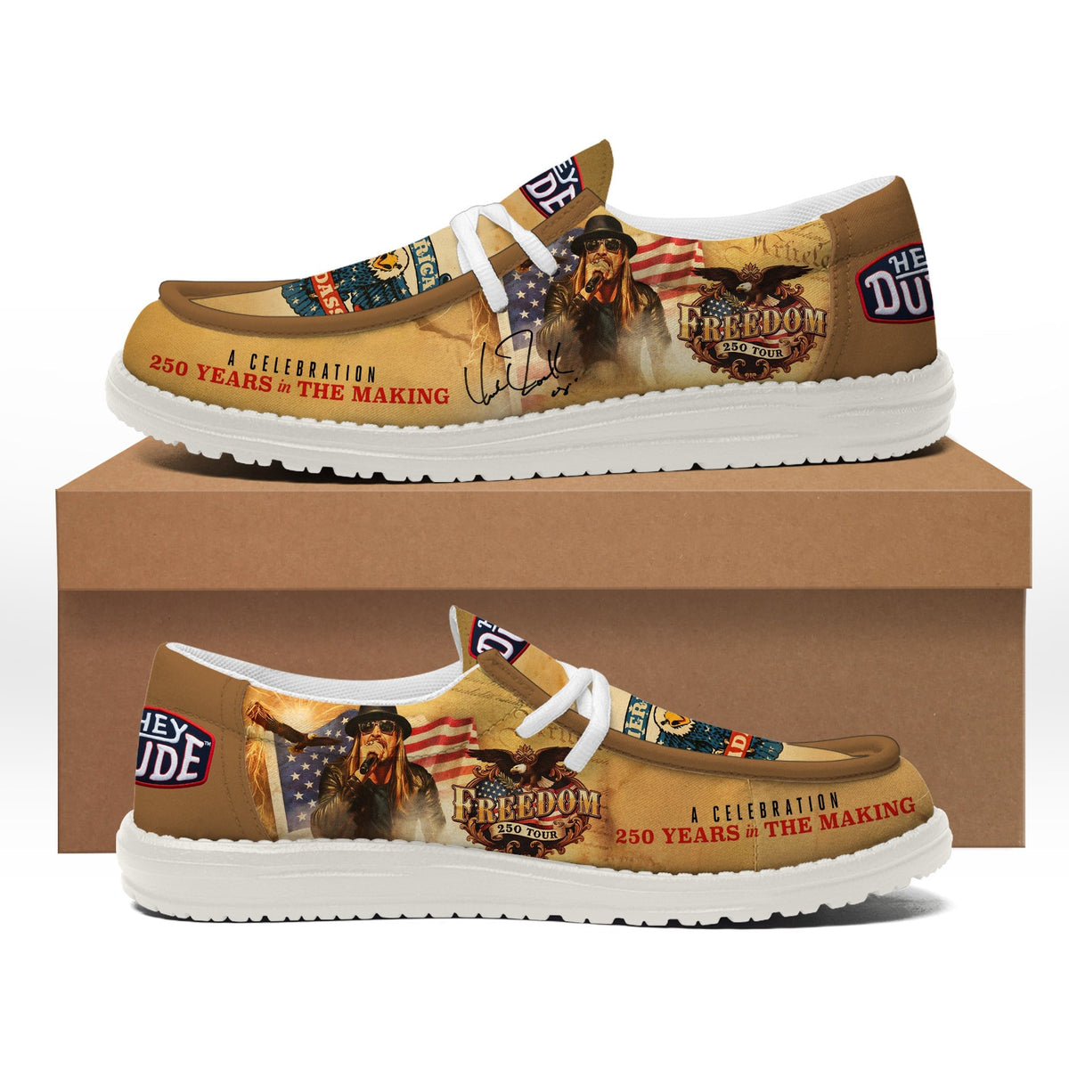 Kid Rock Lace Up Loafers 2026