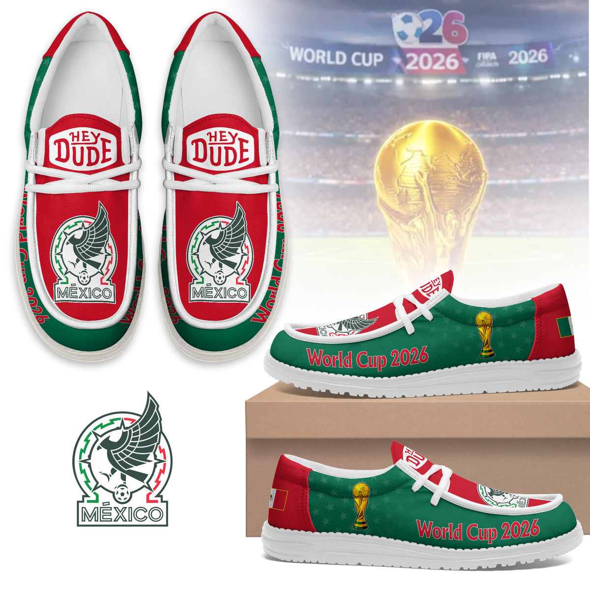 Mexico Lace Up Loafers 2026