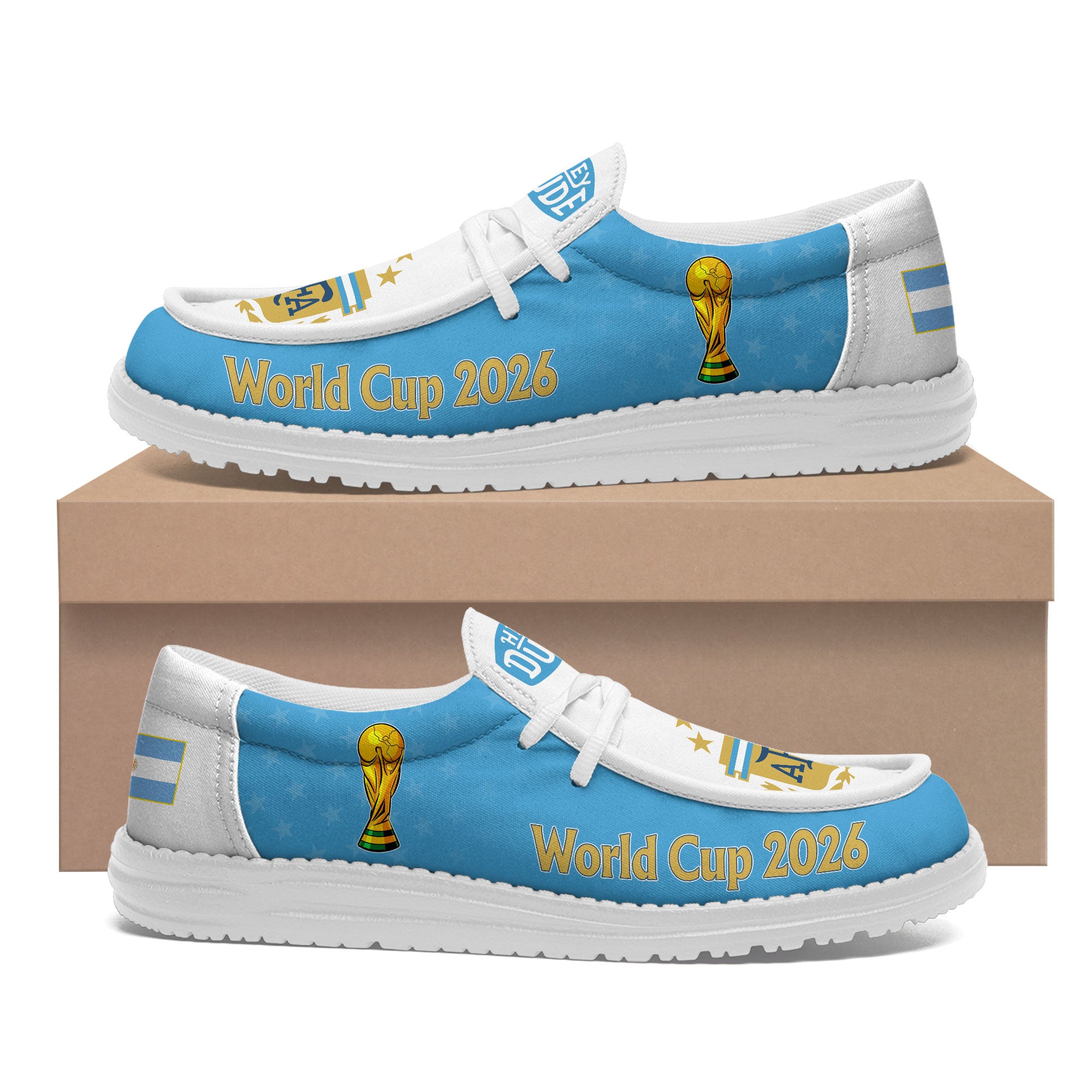 Argentina Lace Up Loafers 2026