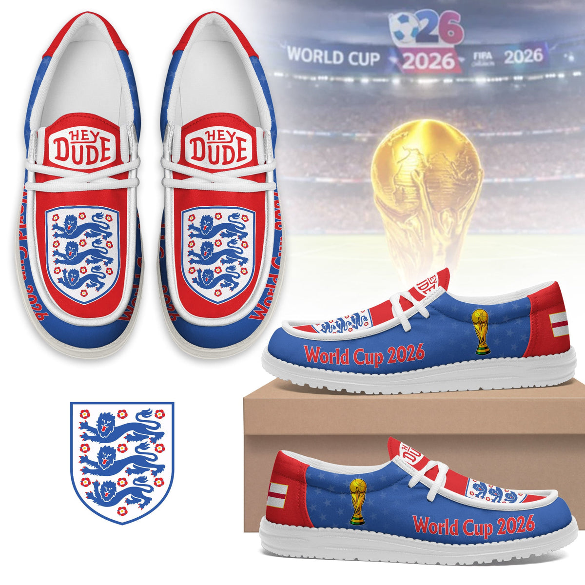 England Lace Up Loafers 2026