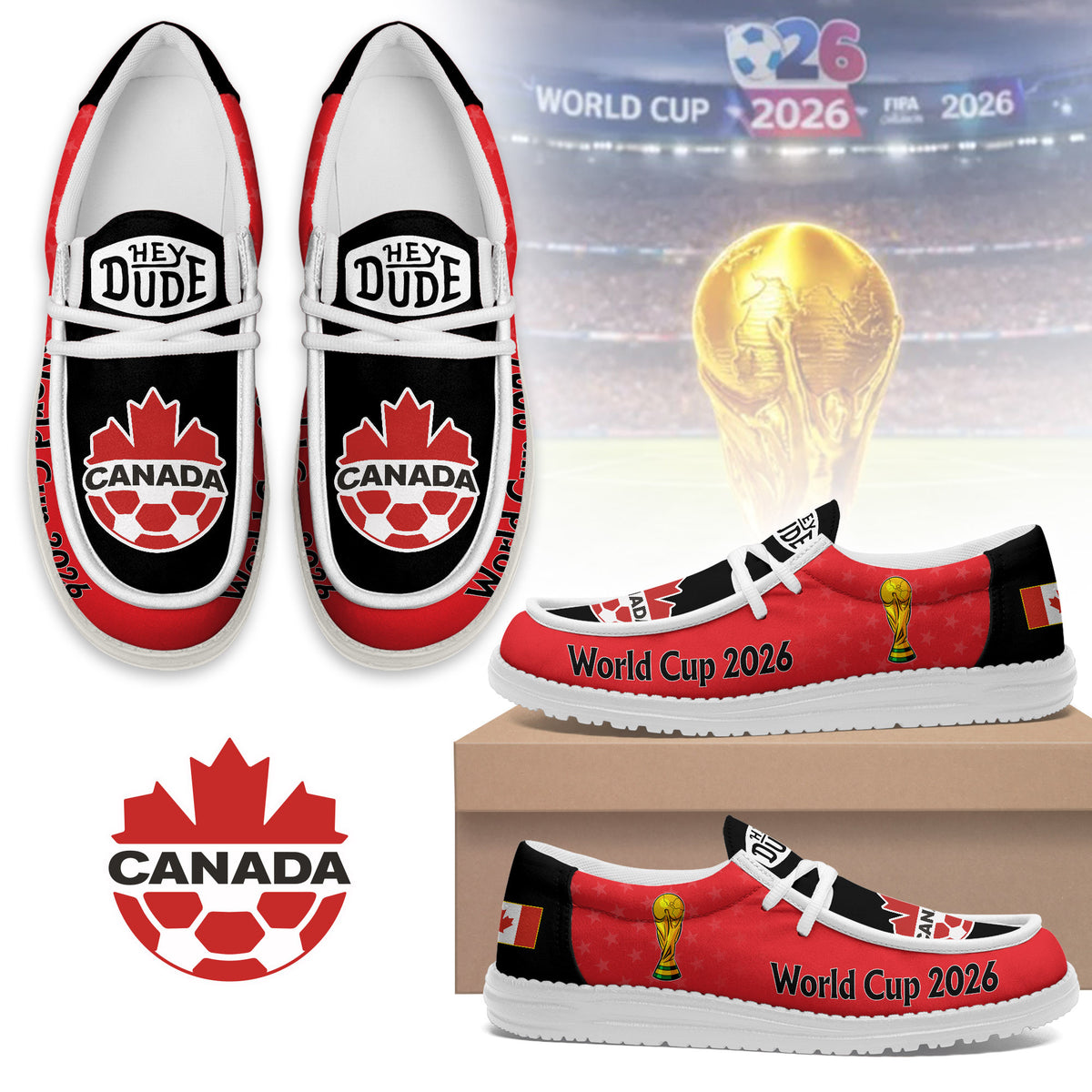 Canada Lace Up Loafers 2026