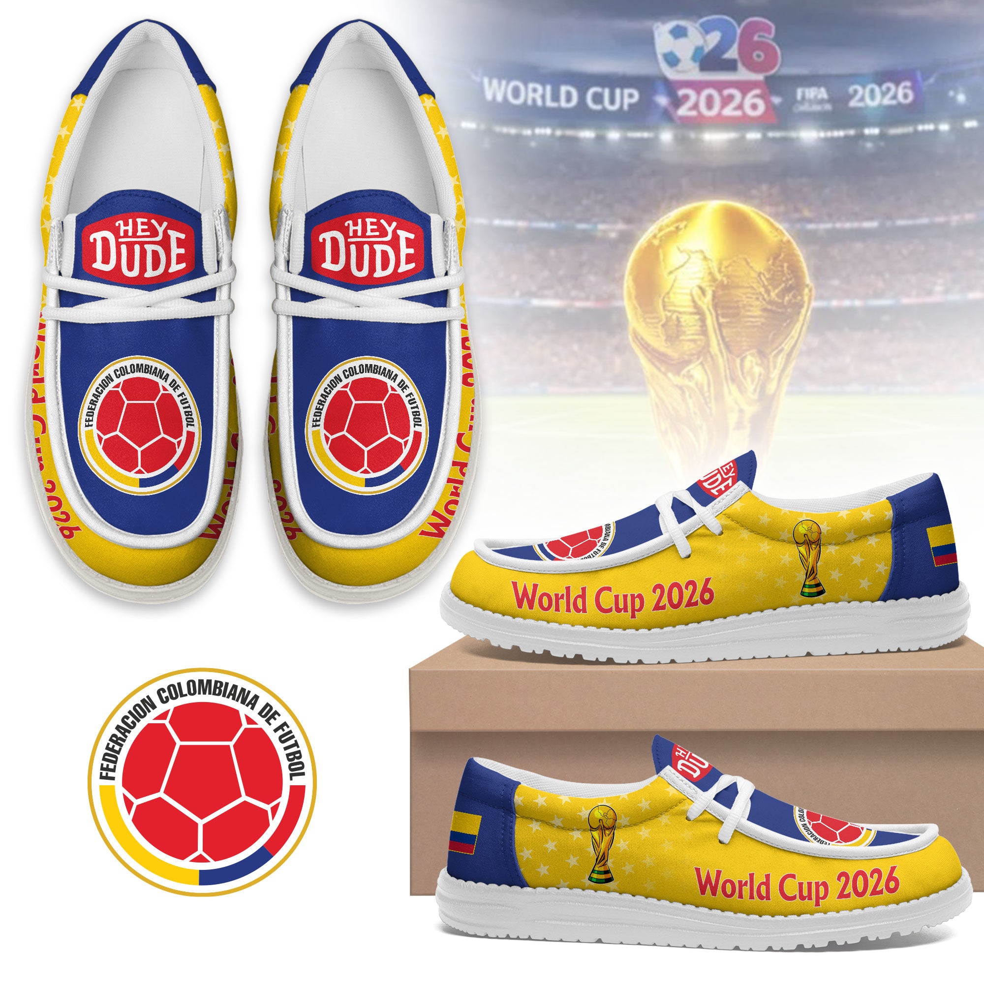 Colombia Lace Up Loafers 2026