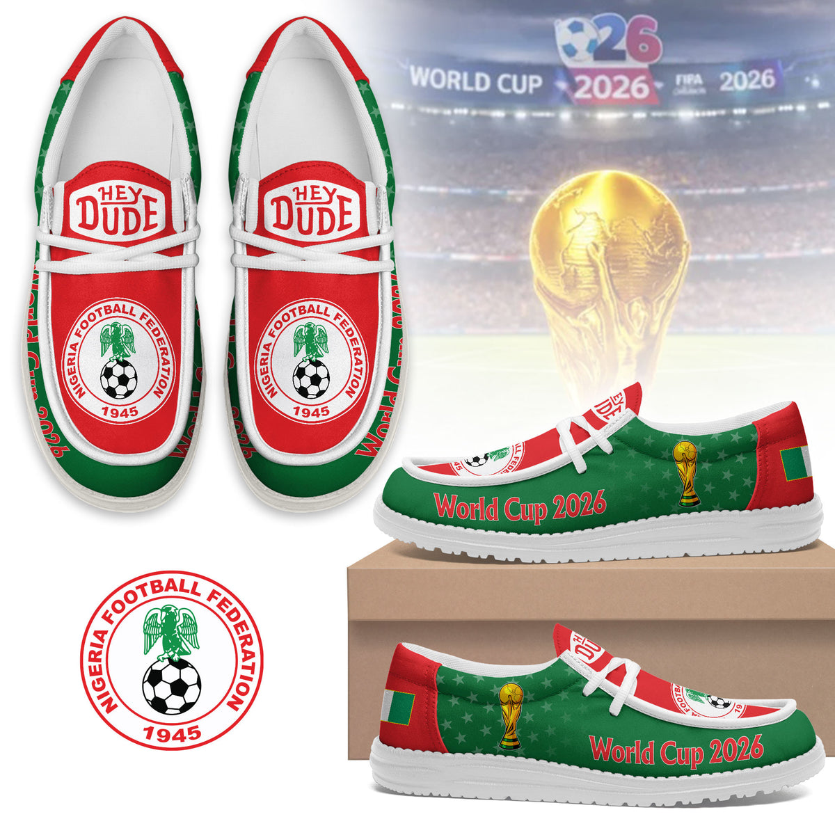 Nigeria Lace Up Loafers 2026